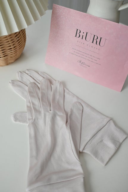 シルク手袋/BiURU/その他を使ったクチコミ(4枚目)