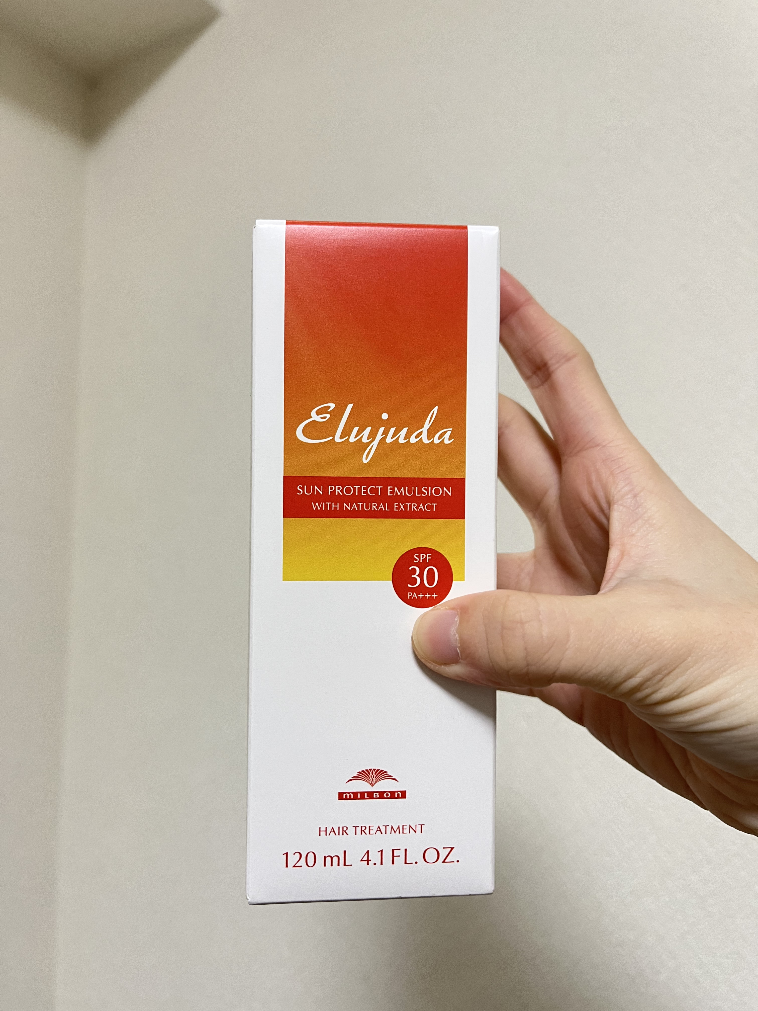 サンプロテクト エマルジョン/エルジューダ/ヘアミルクを使ったクチコミ（3枚目）