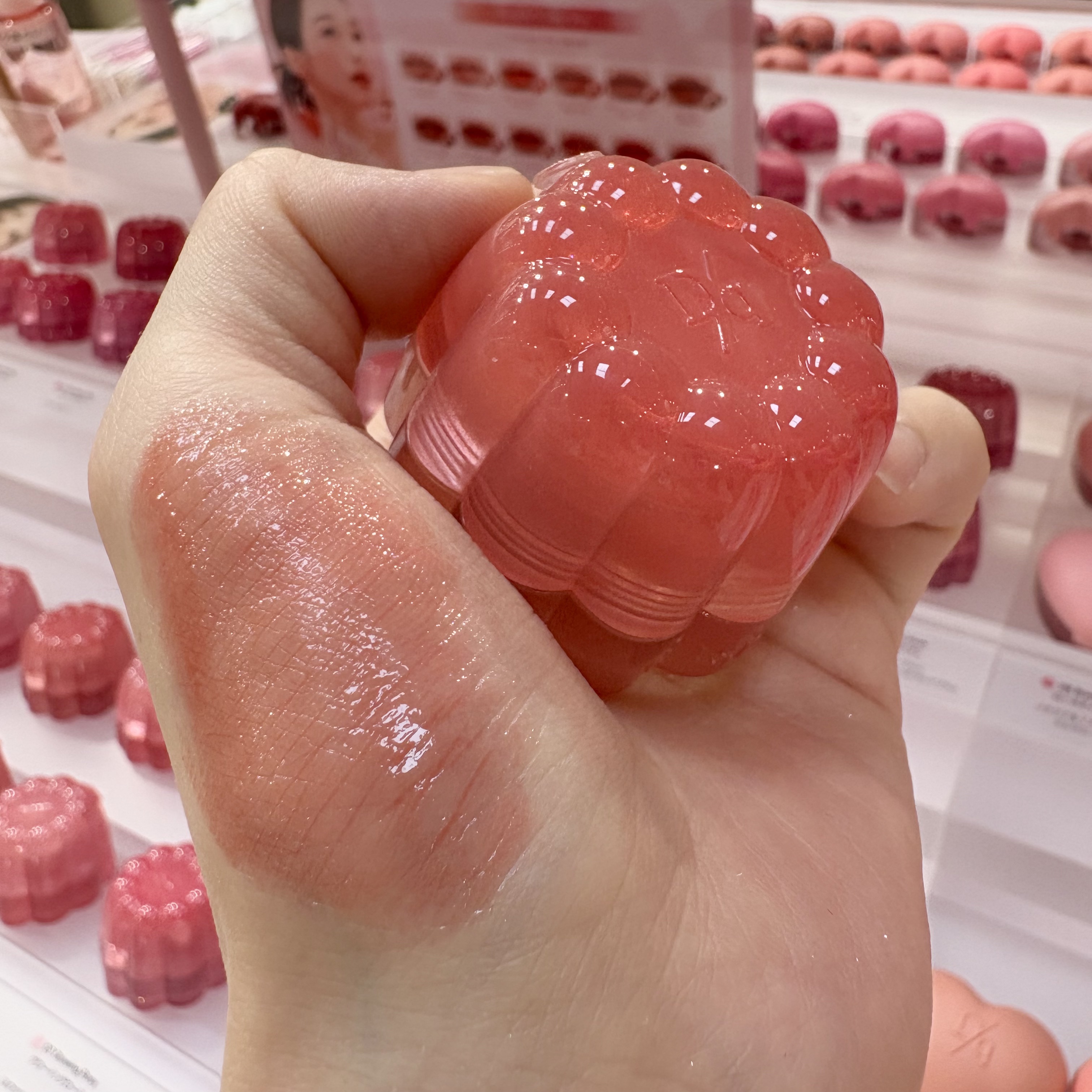 チューインググロウポット 10 ライチベリー/dasique/口紅を使ったクチコミ（2枚目）