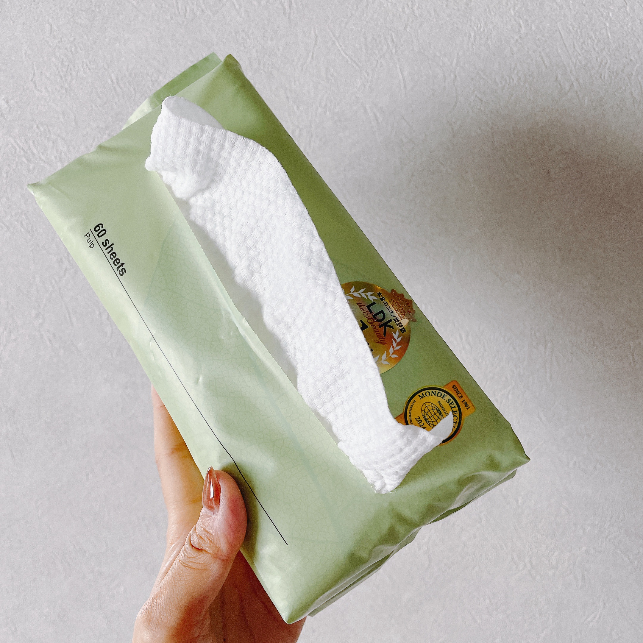 Sokaiteki　フェイシャルタオル　BOX/SOKAITEKI/その他スキンケアグッズを使ったクチコミ（2枚目）