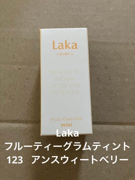 フルーティーグラムティント/Laka/リップティントを使ったクチコミ(1枚目)