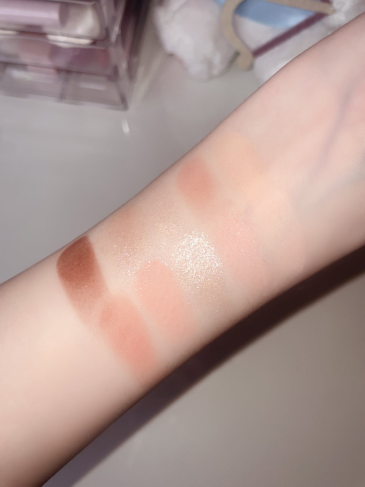 ライトオンアイズシャドウパレット/ルミル/アイシャドウパレットを使ったクチコミ(7枚目)