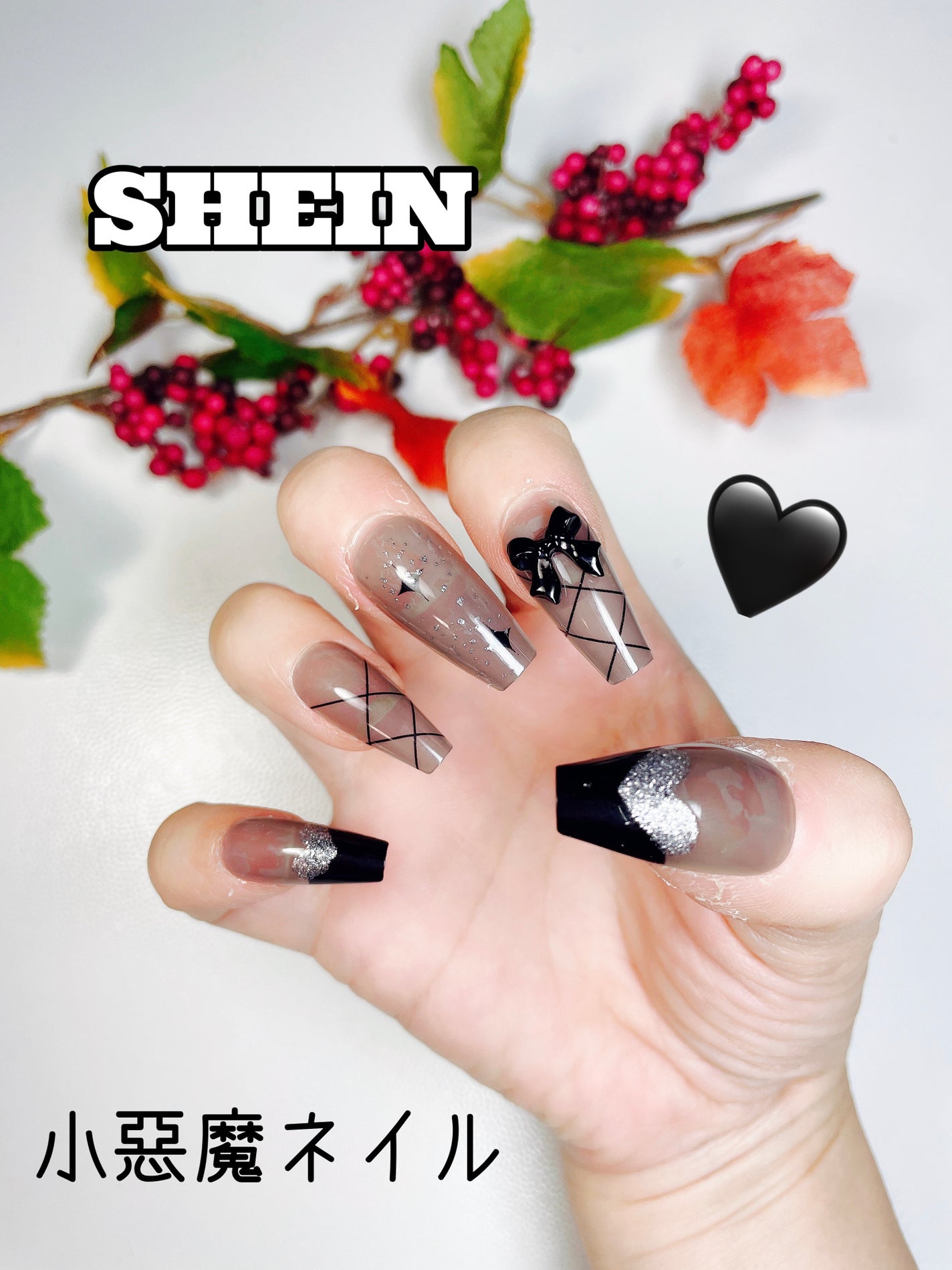 ネイルチップ/SHEIN/ネイルチップ・パーツを使ったクチコミ(1枚目)