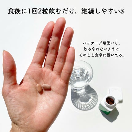 メタグリーンスリムアップ/VITALBEAUTIE/ボディサプリメントを使ったクチコミ(3枚目)