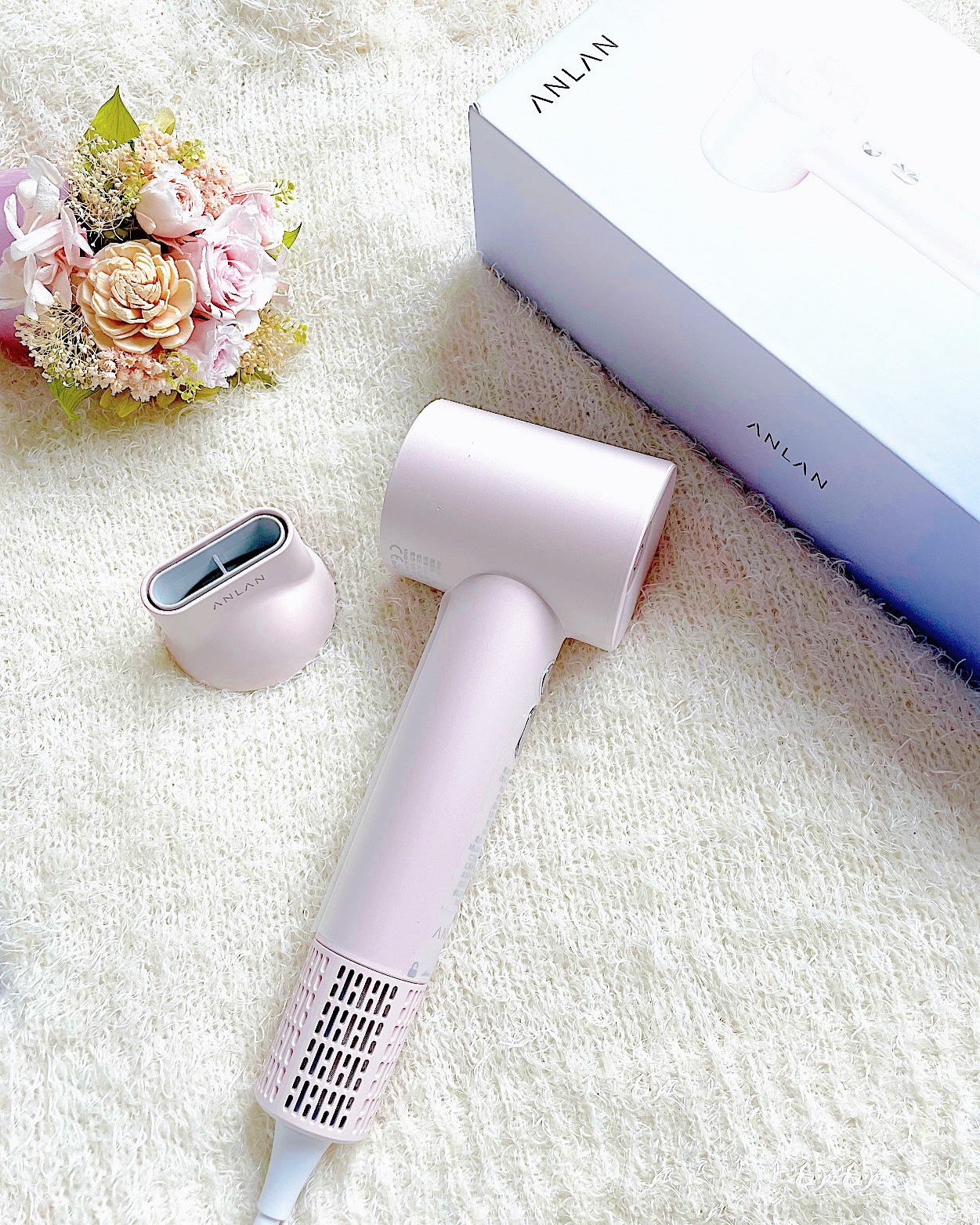 ダブルケアドライヤー/ANLAN/ドライヤーを使ったクチコミ（1枚目）