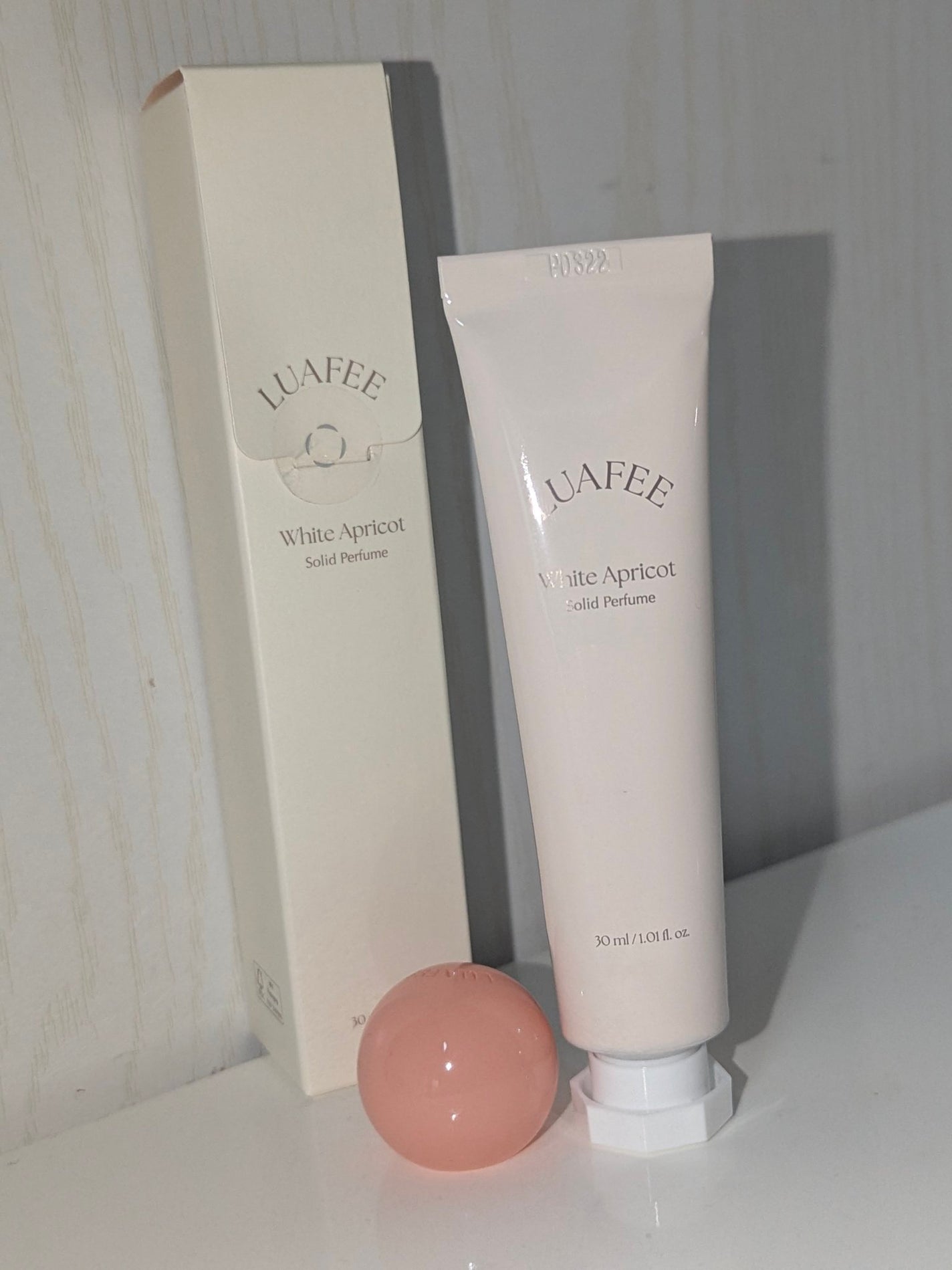 ソリッド パフューム ホワイトアプリコット/LUAFEE/練り香水を使ったクチコミ(2枚目)