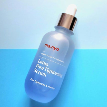 ロータスポアタイトニングセラム/manyo/美容液を使ったクチコミ(7枚目)