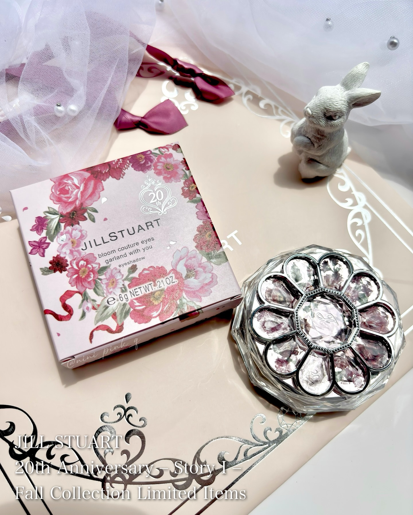 ジルスチュアート ブルームクチュール アイズ ガーランドウィズユー/JILL STUART/アイシャドウパレットを使ったクチコミ（2枚目）