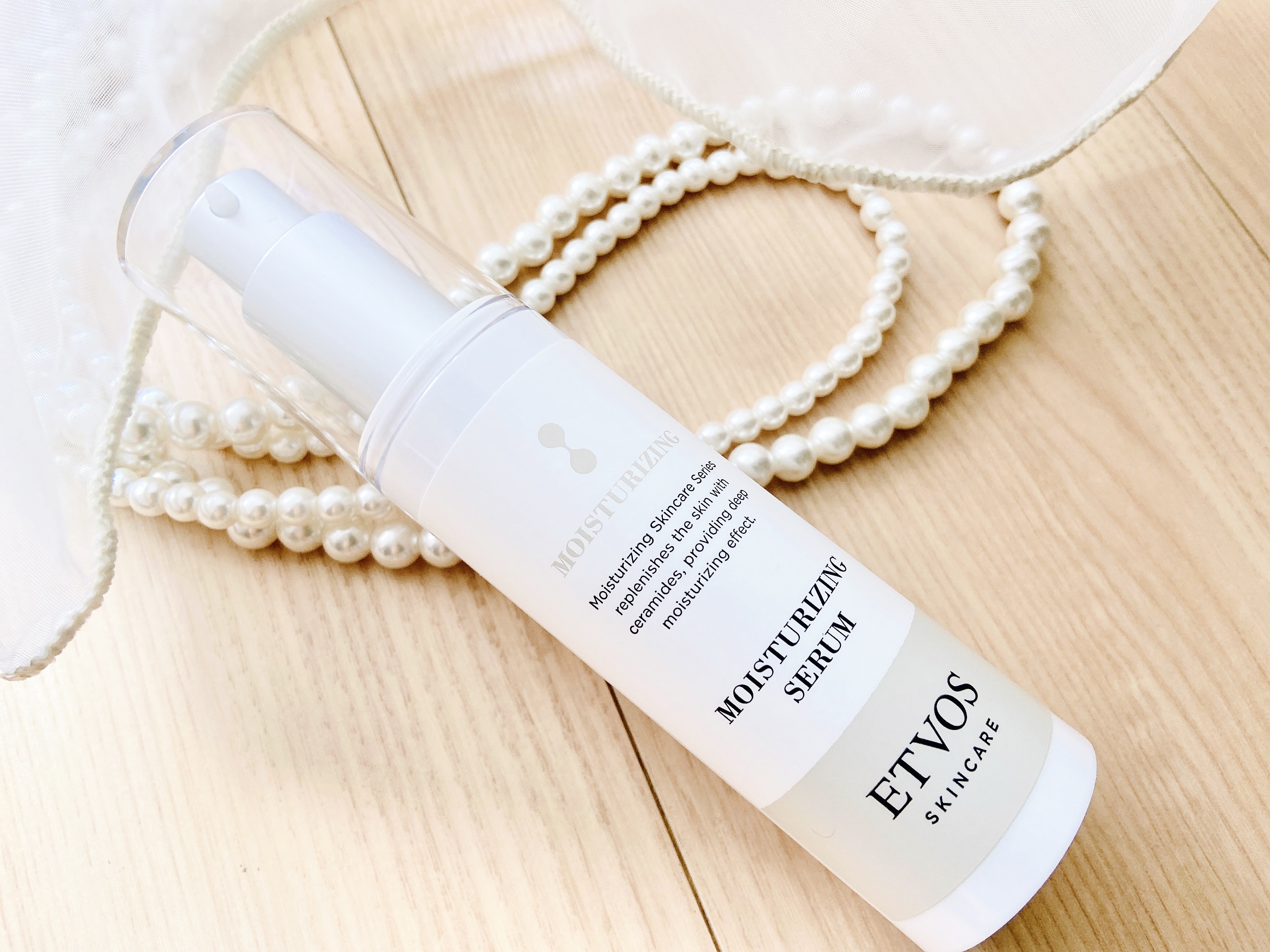 モイスチャライジングセラム/エトヴォス/美容液を使ったクチコミ（2枚目）