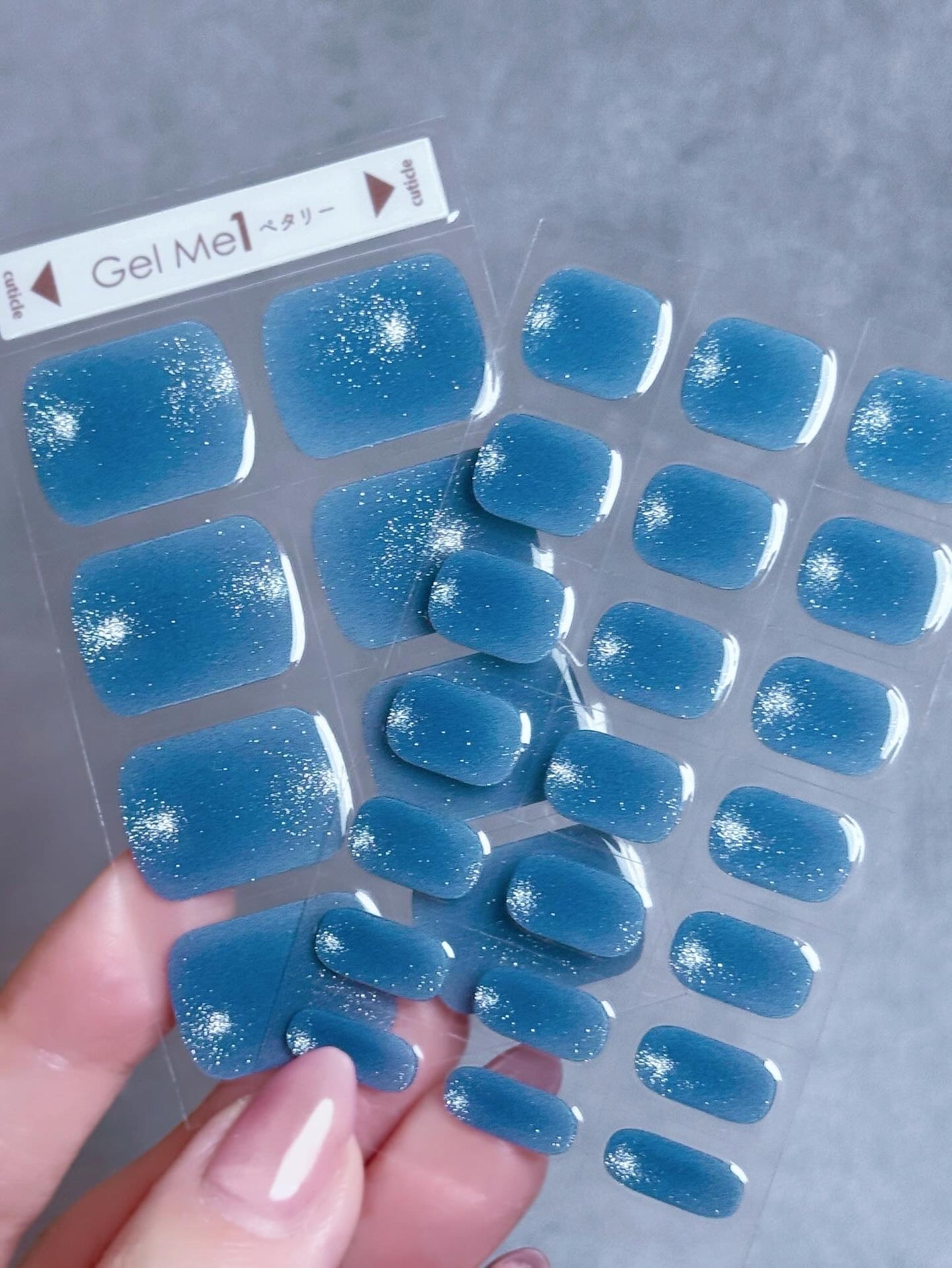 ジェルミーペタリー フット /ジェルミーワン/ネイルシールを使ったクチコミ(3枚目)