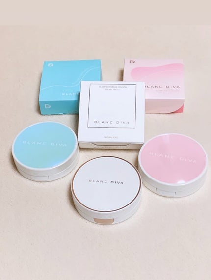 ウォーターベルベットクッション/BLANCDIVA/クッションファンデーションを使ったクチコミ(1枚目)