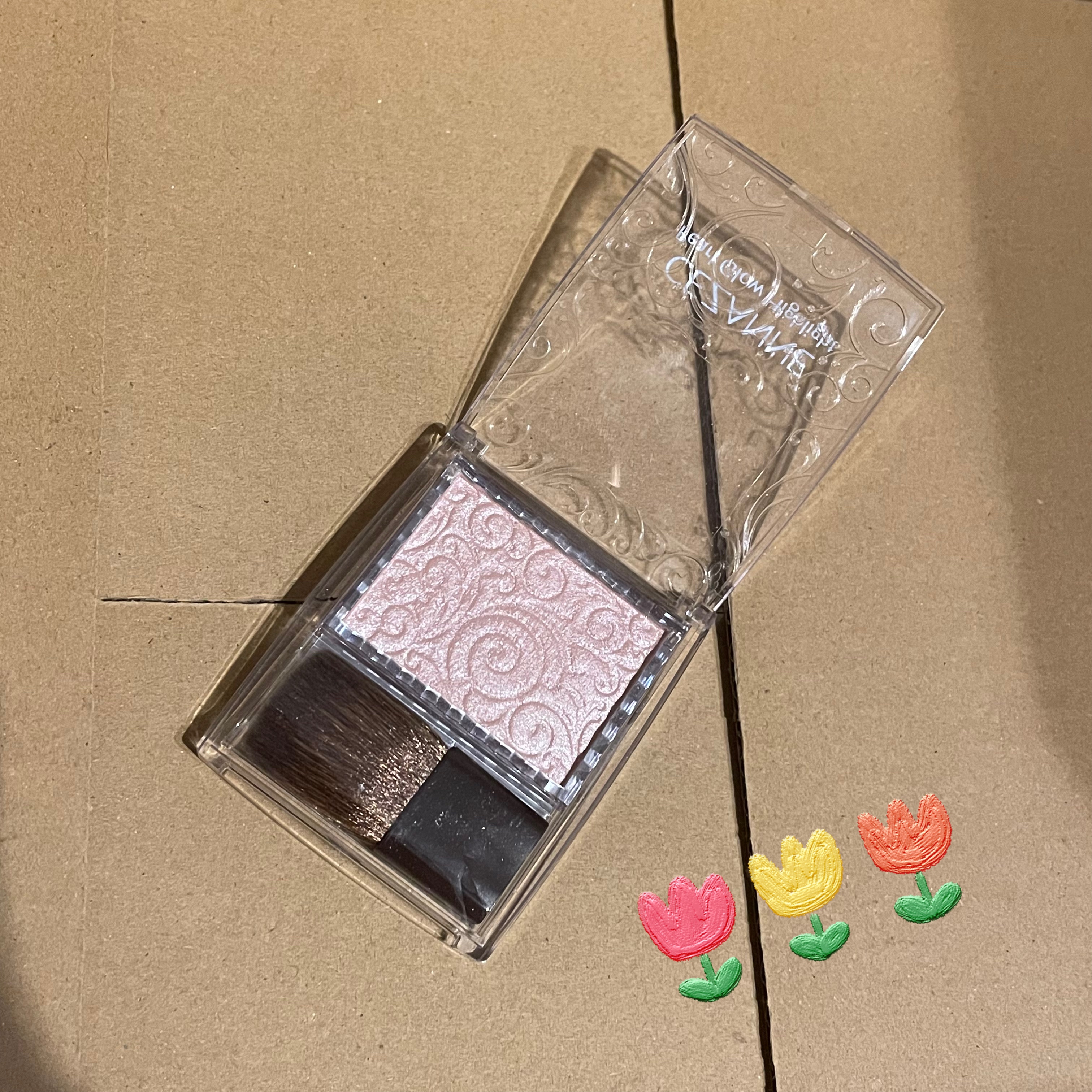 パールグロウハイライト/CEZANNE/パウダーハイライトを使ったクチコミ（1枚目）