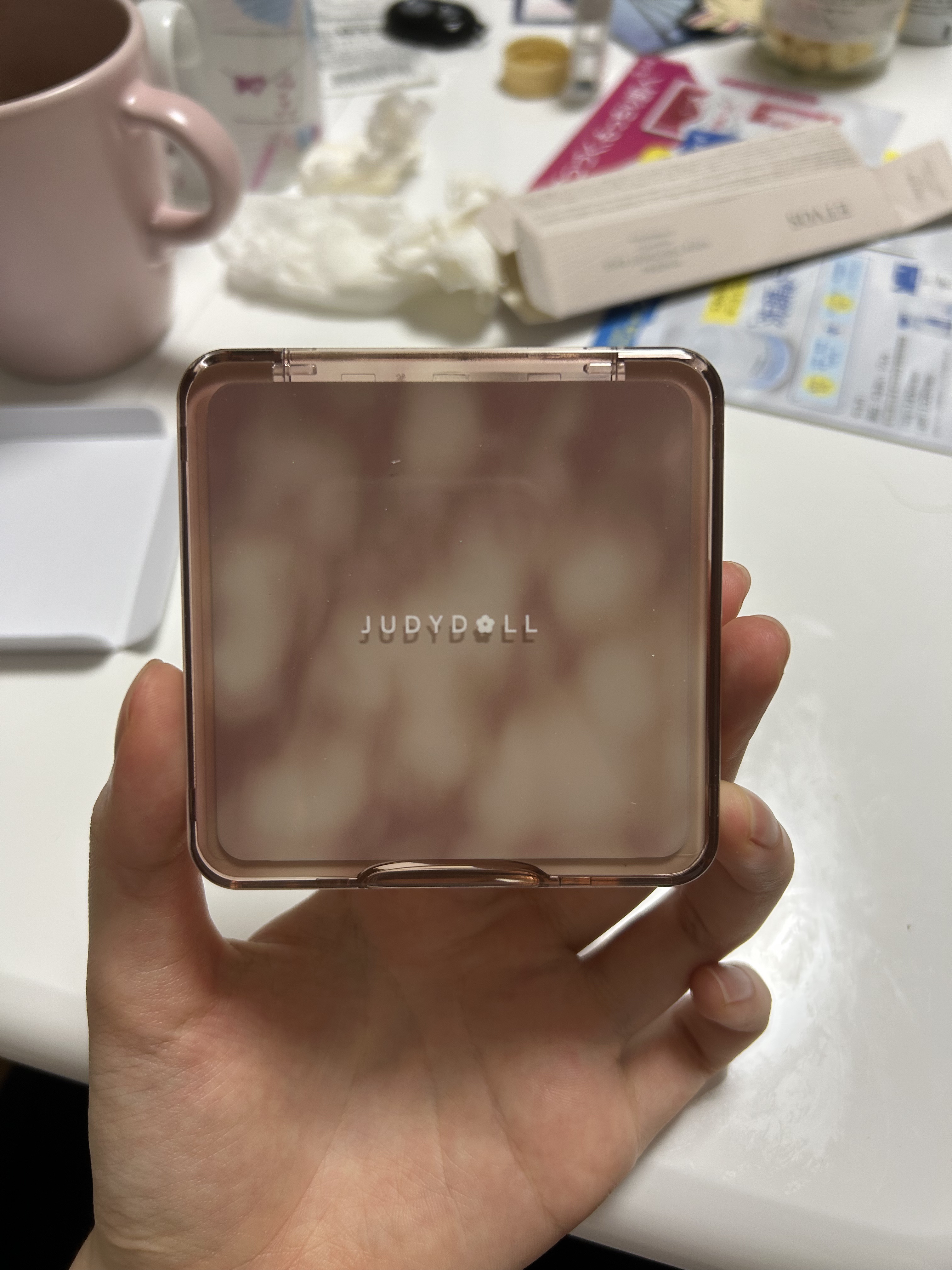 JUDYDOLL メリハリマスターパレット/JUDYDOLL/パウダーハイライトを使ったクチコミ（2枚目）