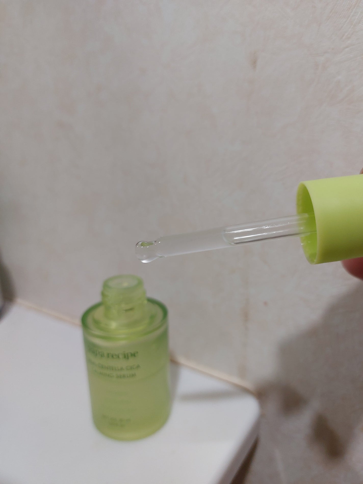 リアルセンテラシカカーミングセラム/PAPA RECIPE/美容液を使ったクチコミ(2枚目)