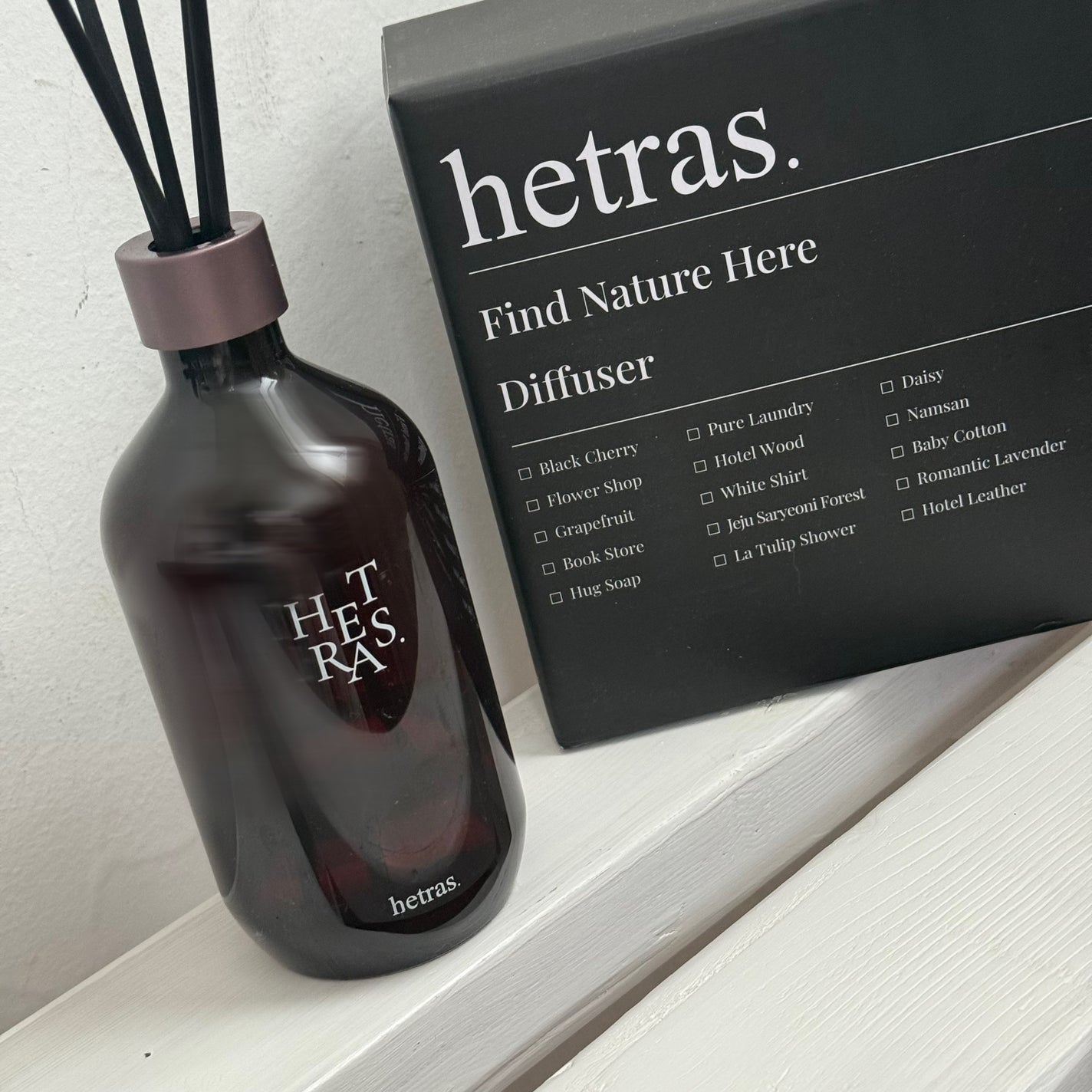 プレミアムディフューザー/hetras/ルームフレグランスを使ったクチコミ(2枚目)