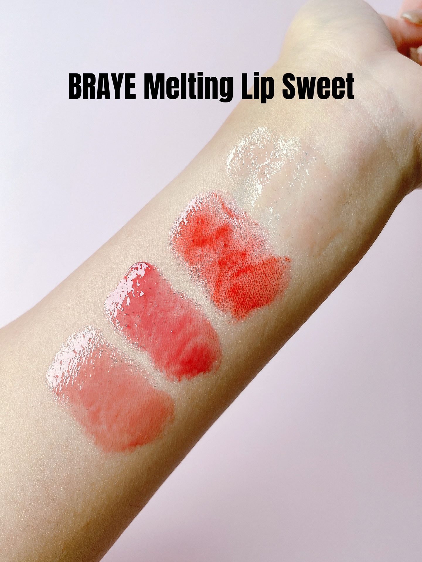 メルティングリップスウィート/BRAYE/口紅を使ったクチコミ（2枚目）