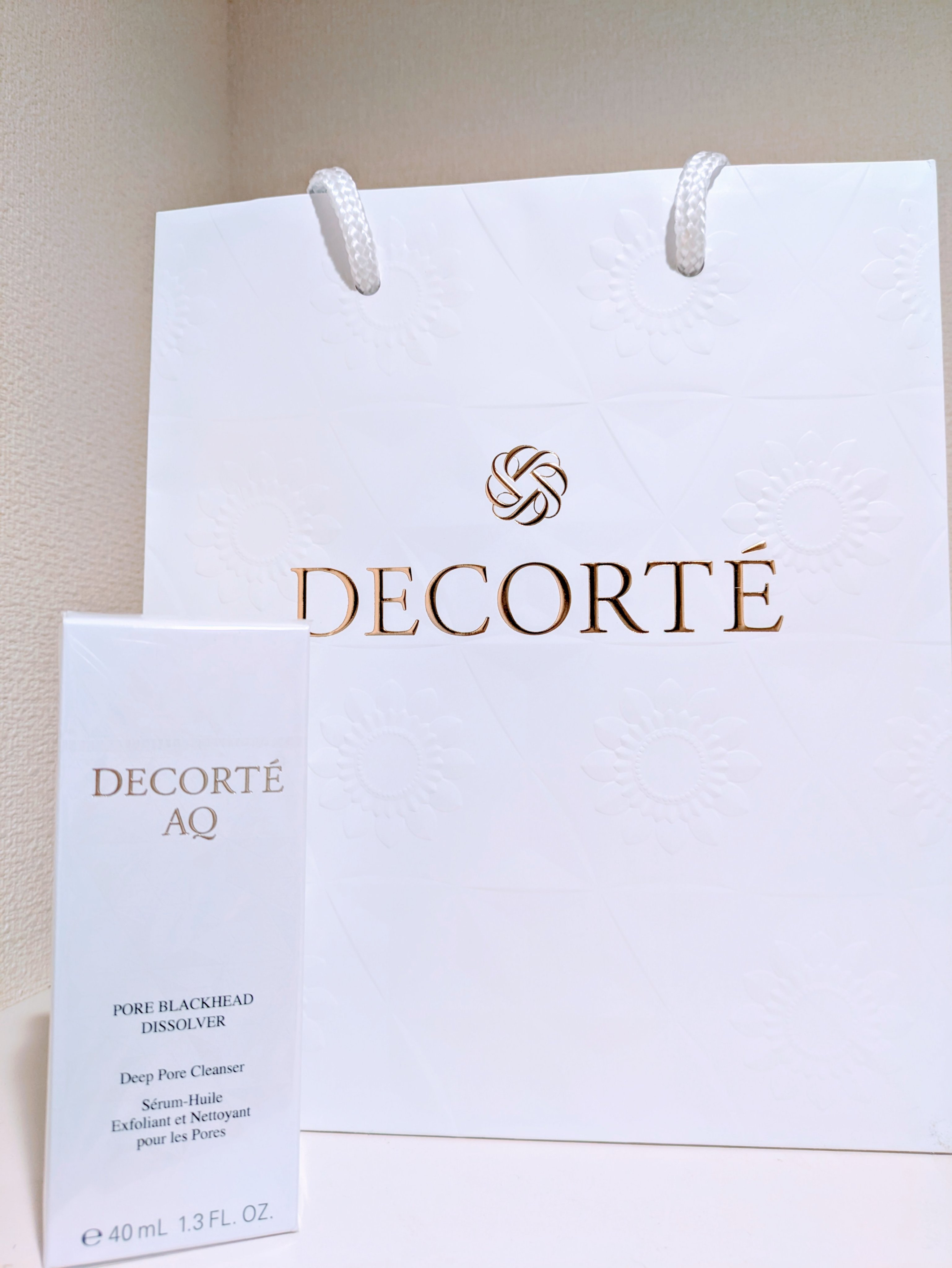 AQ 毛穴美容液オイル/DECORTÉ/フェイスオイルを使ったクチコミ（2枚目）
