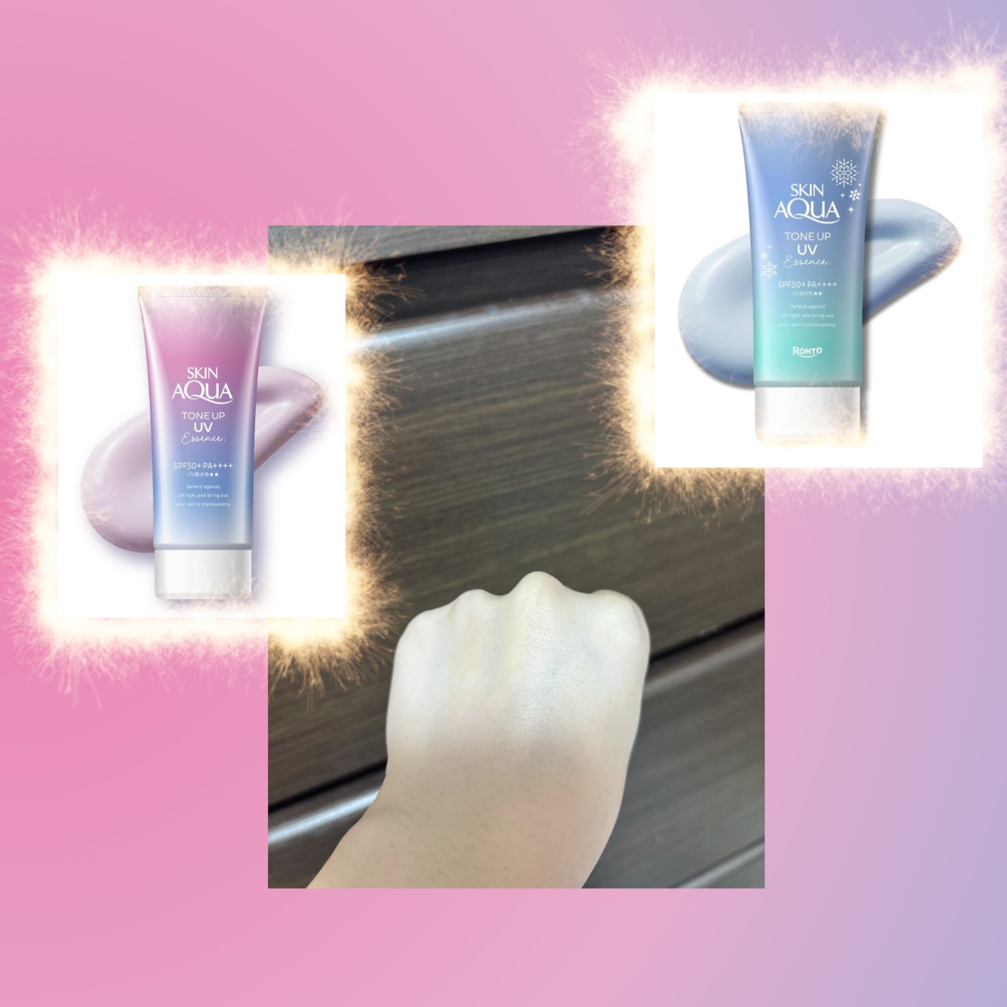 スキンアクア トーンアップUVエッセンス/スキンアクア/日焼け止めクリームを使ったクチコミ（3枚目）