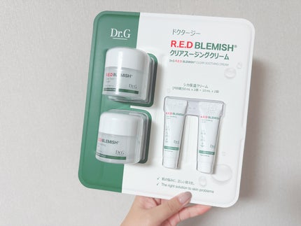 レッドブレミッシュ クリアスージングクリーム/Dr.G/フェイスクリームを使ったクチコミ(1枚目)