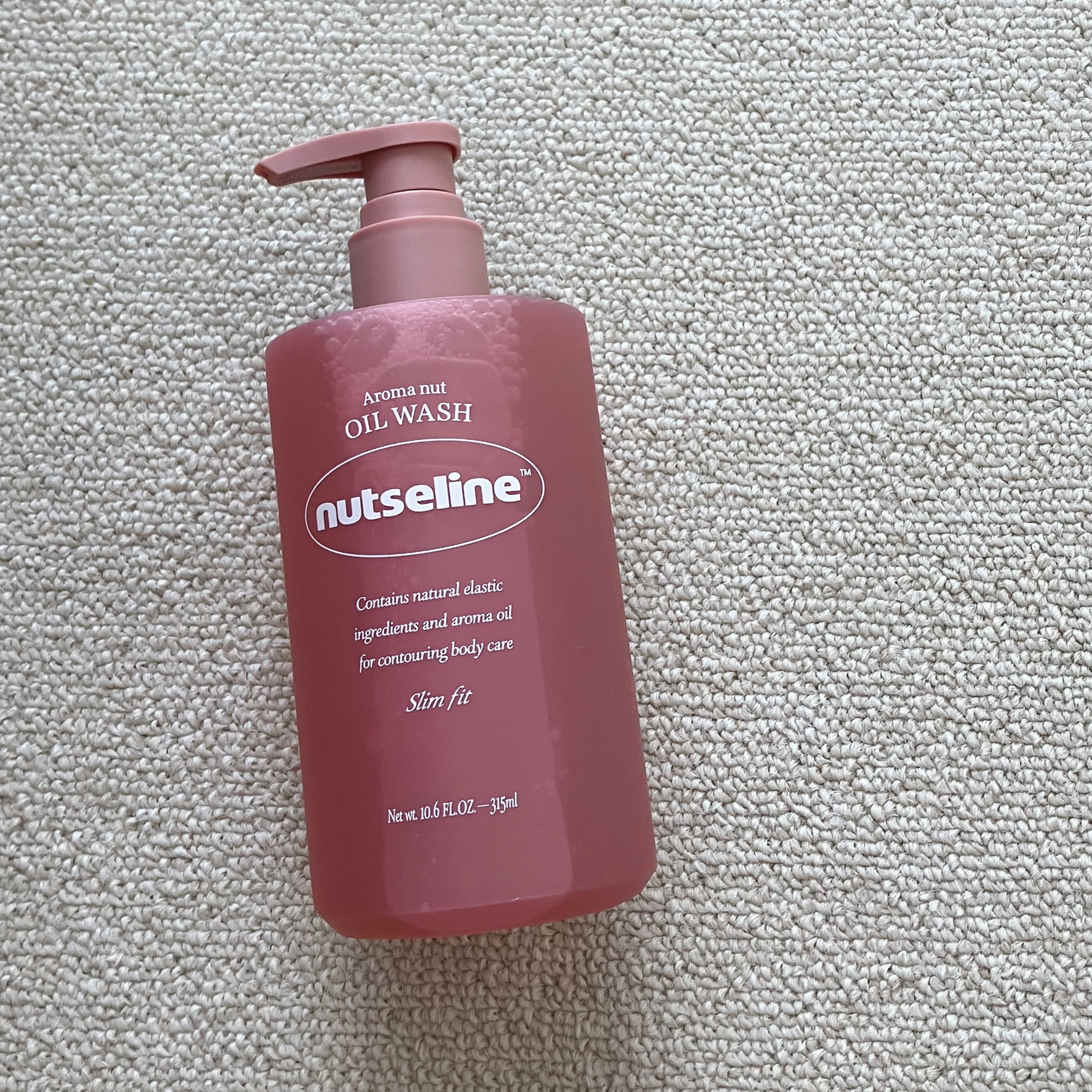 nutseline アロマナッツスリムフィットオイルウォッシュのクチコミ「
nutselineのウォッシュ💗

アロマのフローラルな香りが
とってもおしゃれで
女子力が.....」（1枚目）