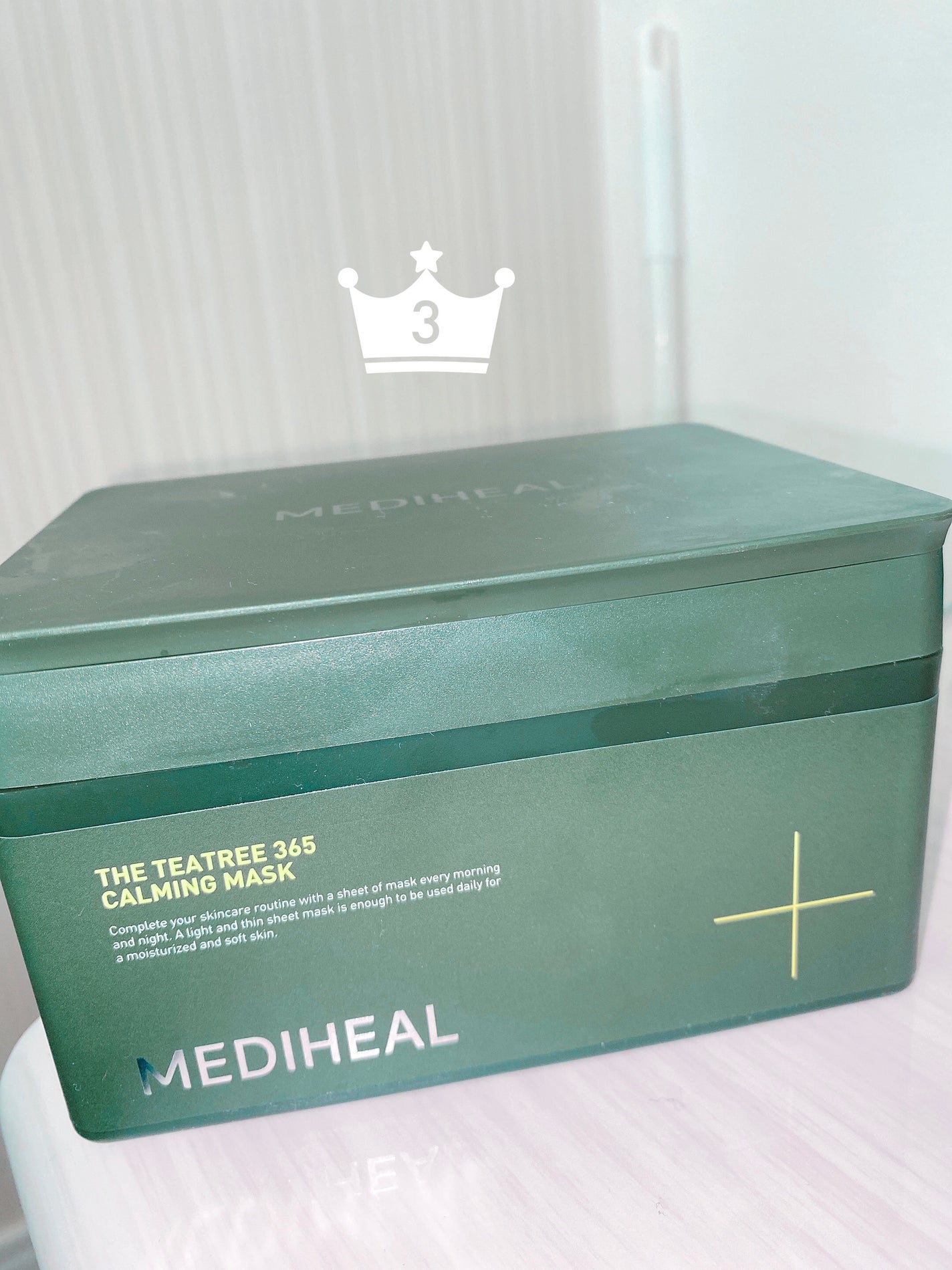 THE ティーツリー 365 カーミングマスク/MEDIHEAL/シートマスク・パックを使ったクチコミ(1枚目)