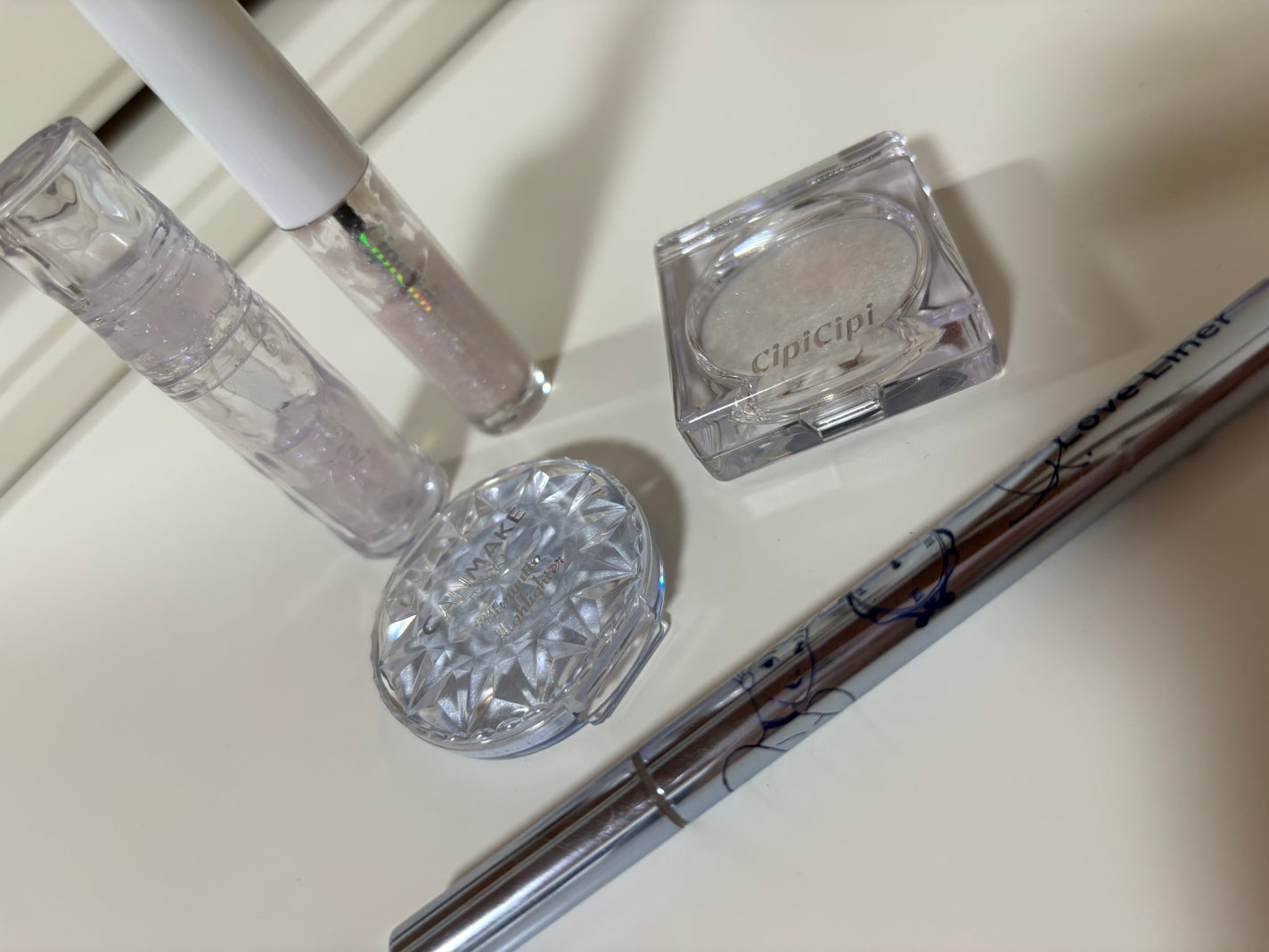 むにゅっとハイライター/キャンメイク/クリームハイライトを使ったクチコミ(1枚目)