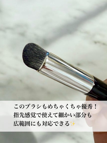 フィンガーブラシ /ブリリアージュ/メイクブラシを使ったクチコミ(5枚目)