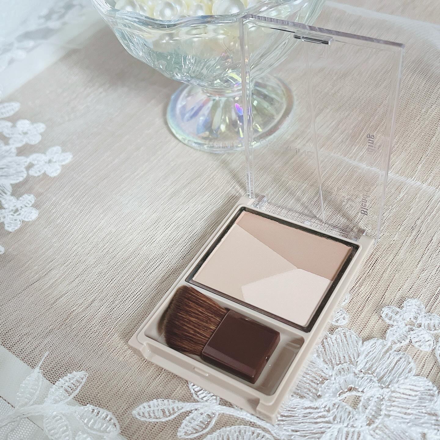 ブレンドカラーシェーディング/CEZANNE/シェーディングを使ったクチコミ（3枚目）