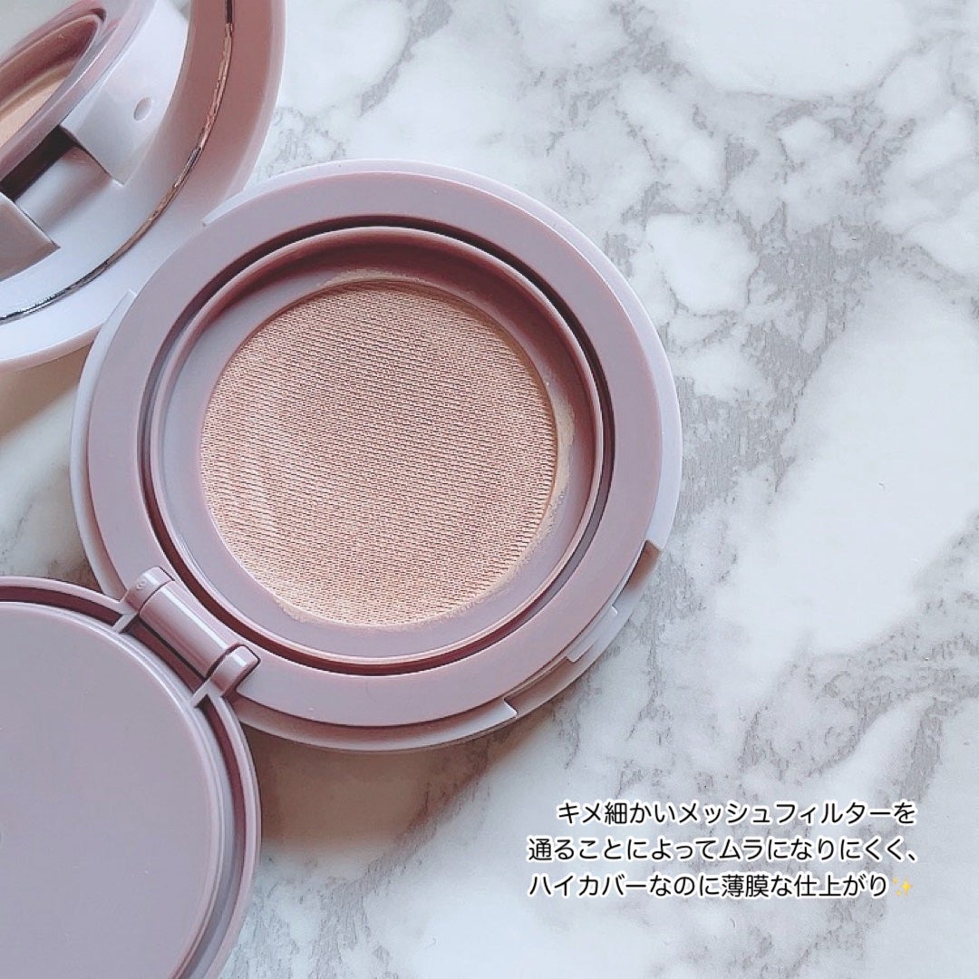 スーン クッションコンシーラー /エリザベス/クッションファンデーションを使ったクチコミ(5枚目)