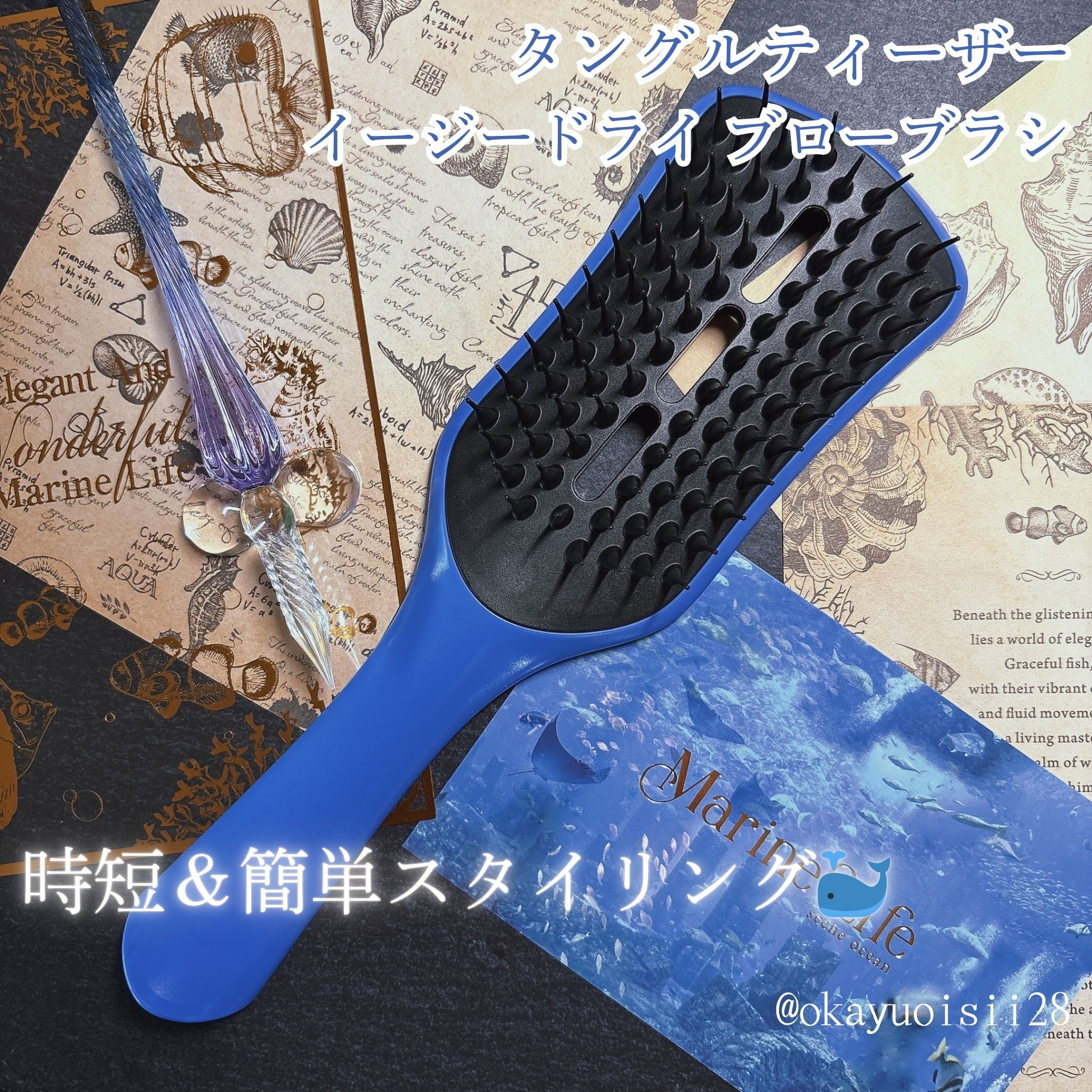 イージードライ ブローブラシ/TANGLE TEEZER/ヘアブラシを使ったクチコミ（1枚目）