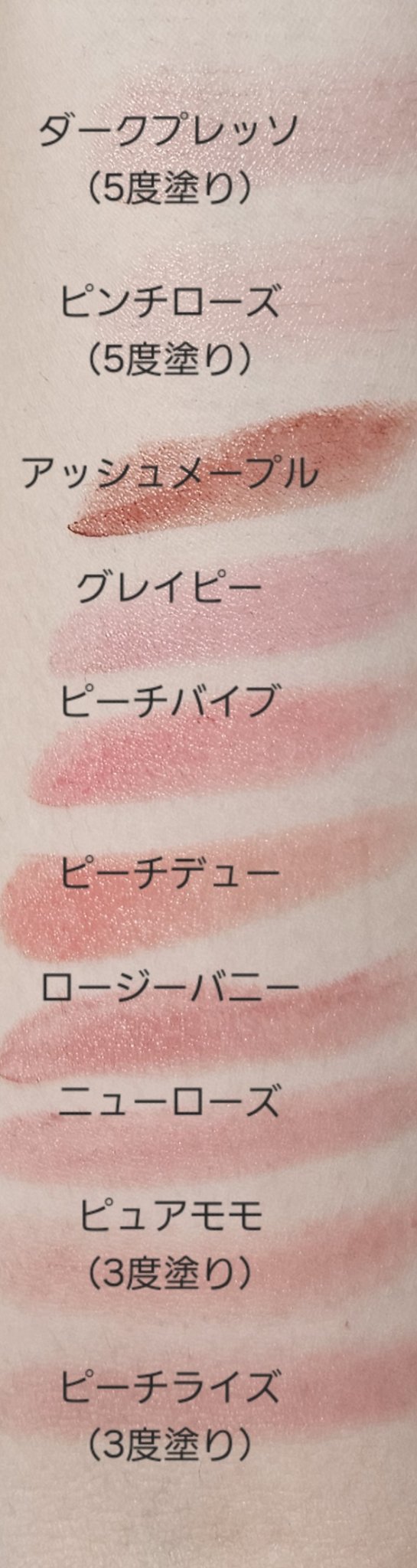 ノーウェアリップスティック バーミンググロー 16 ピーチバイブ【EC展開カラー】/espoir/口紅を使ったクチコミ（3枚目）