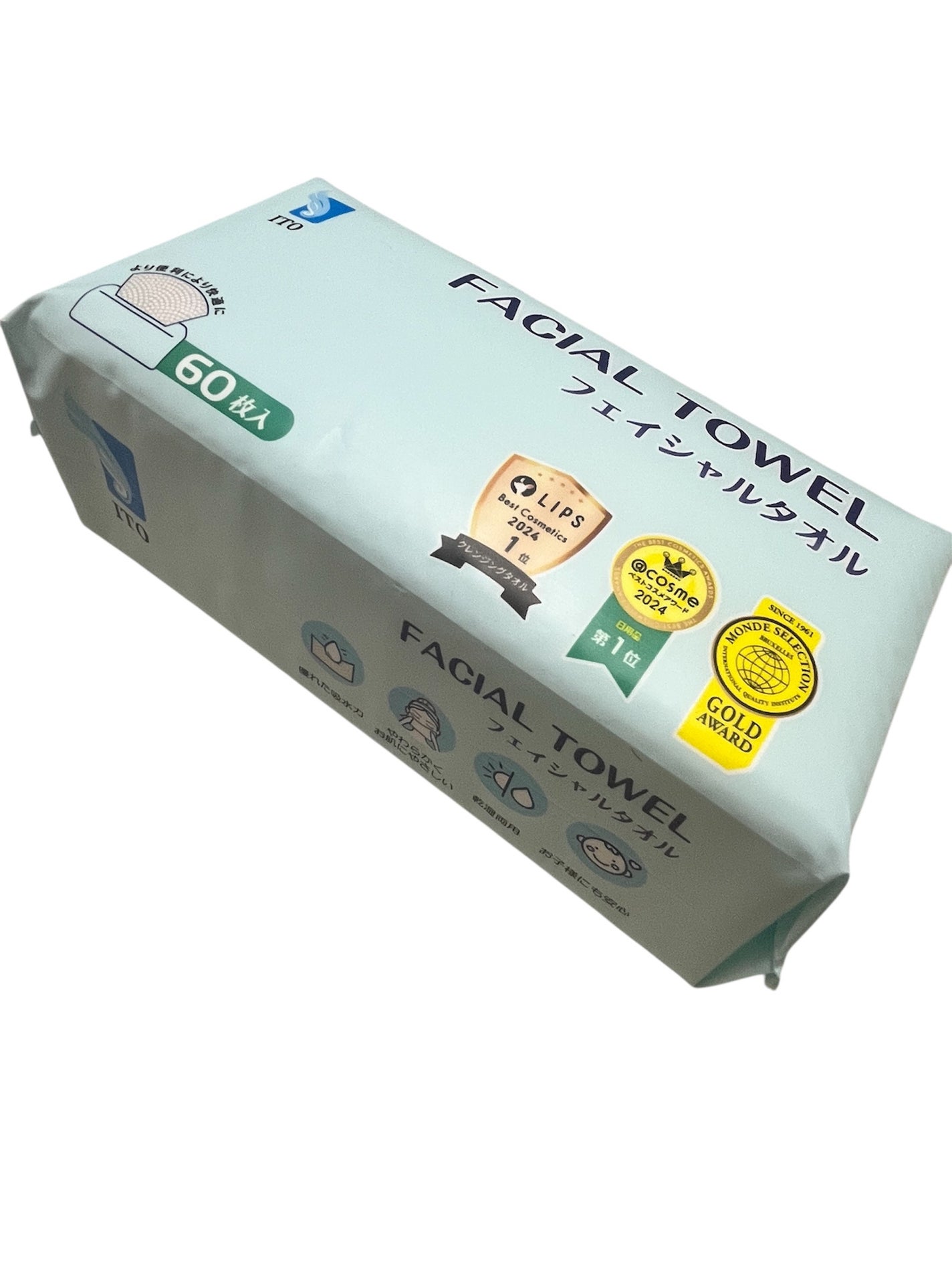 ITOフェイシャルタオル/ITO/クレンジングタオルを使ったクチコミ(1枚目)