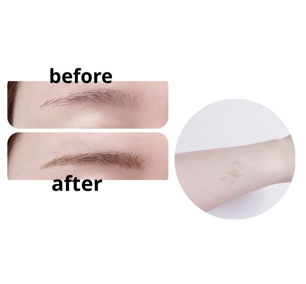 ベルベットアイブロウ/LUMIURGLAS/リキッドアイブロウを使ったクチコミ（2枚目）