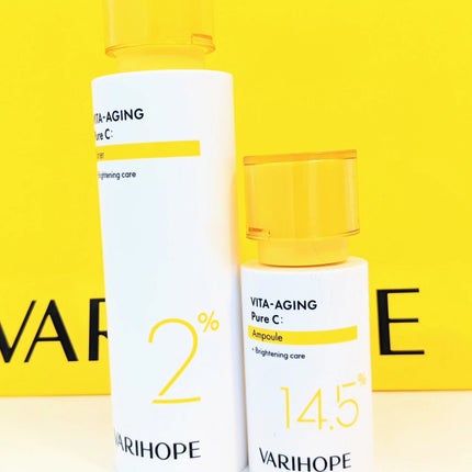 第2世代 ビタエイジングピュアC 美容液 /VARI:HOPE/美容液を使ったクチコミ(2枚目)