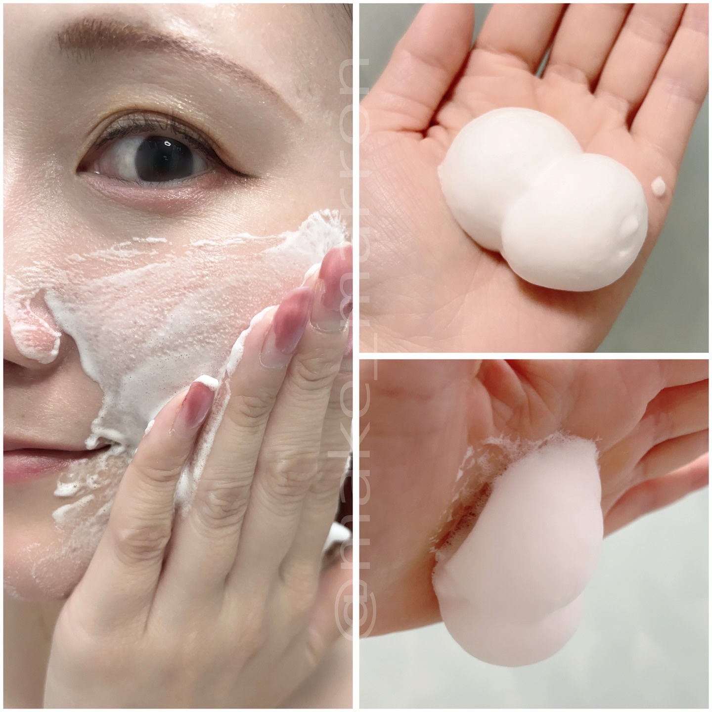 バブルクレンジング ロイヤルホワイトティー/OHIKARI/クレンジングクリームを使ったクチコミ（2枚目）