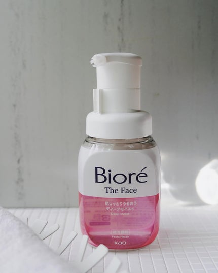 ビオレ ザフェイス 泡洗顔料 ディープモイスト/ビオレ/泡洗顔を使ったクチコミ(1枚目)