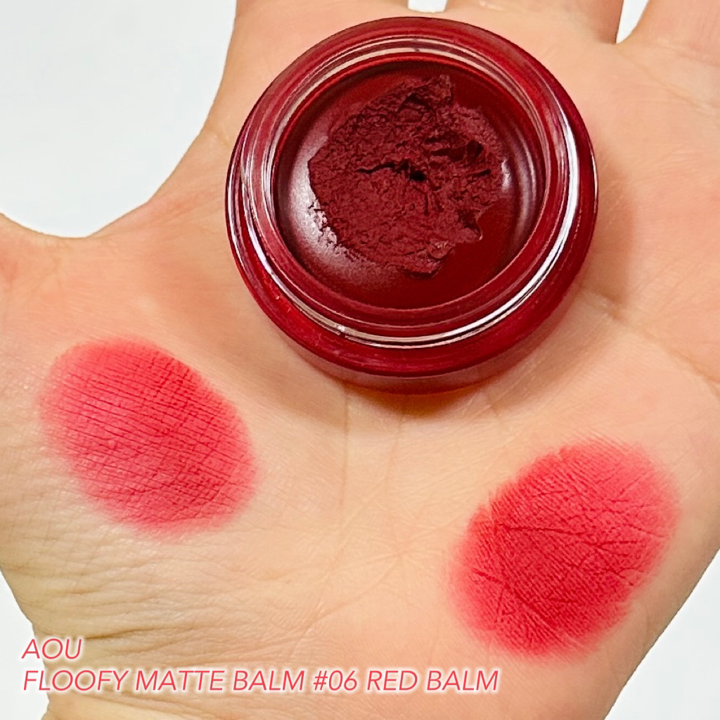 マットふわバーム/AOU/口紅を使ったクチコミ（1枚目）