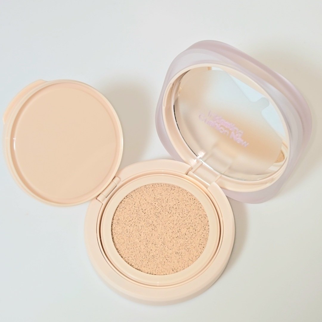 インクラスティングクッションファンデーション/THE FACE SHOP/クッションファンデーションを使ったクチコミ（1枚目）