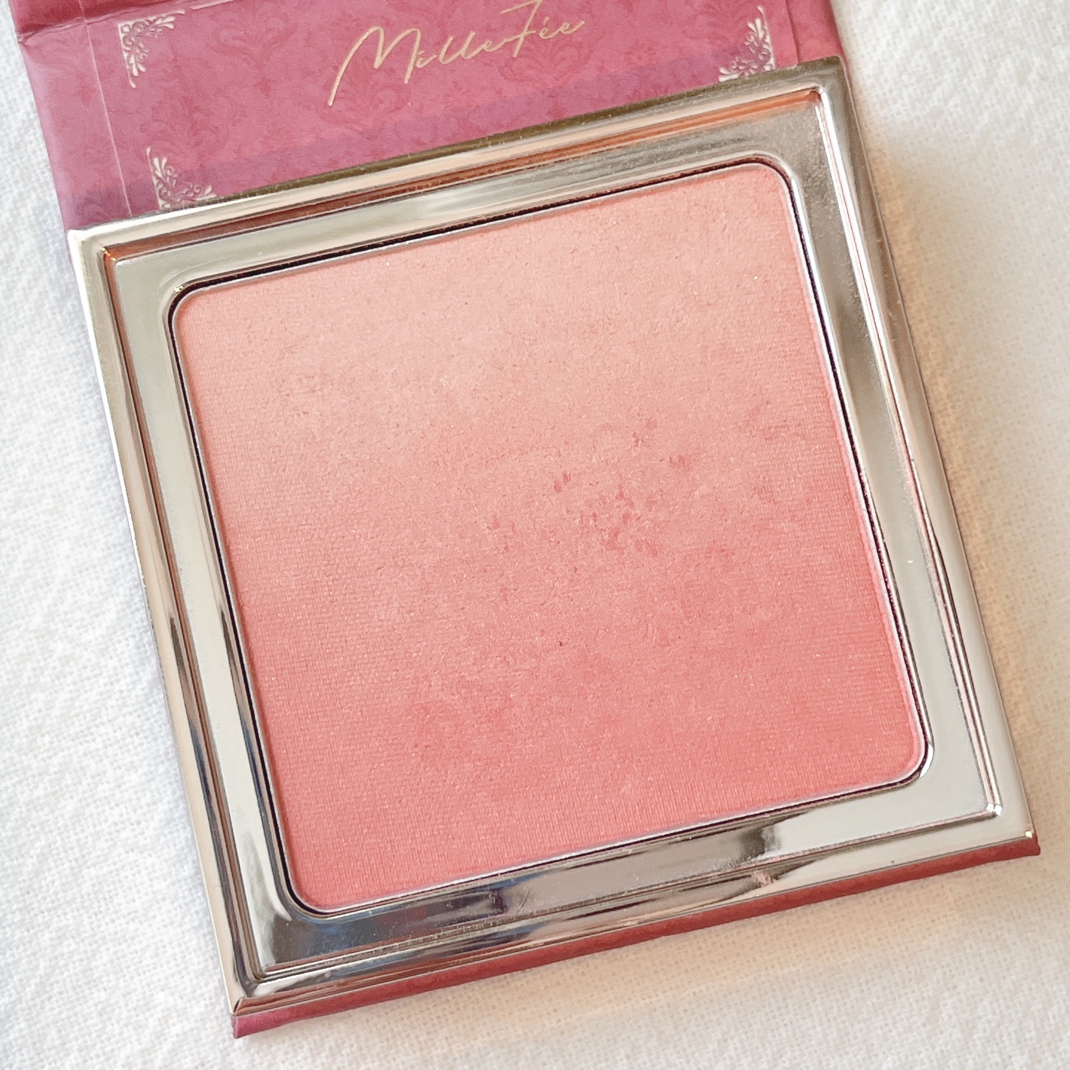 天使の絵画チーク 03 ラブ ザ センチネル/MilleFée/パウダーチークを使ったクチコミ（2枚目）