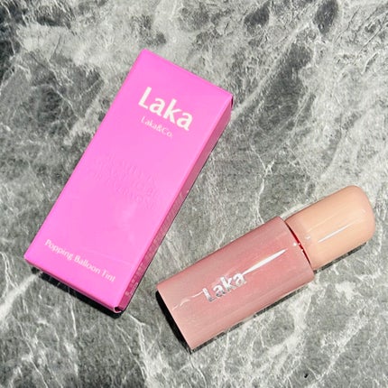 ポッピングバルーンティント/Laka/リップティントを使ったクチコミ(1枚目)