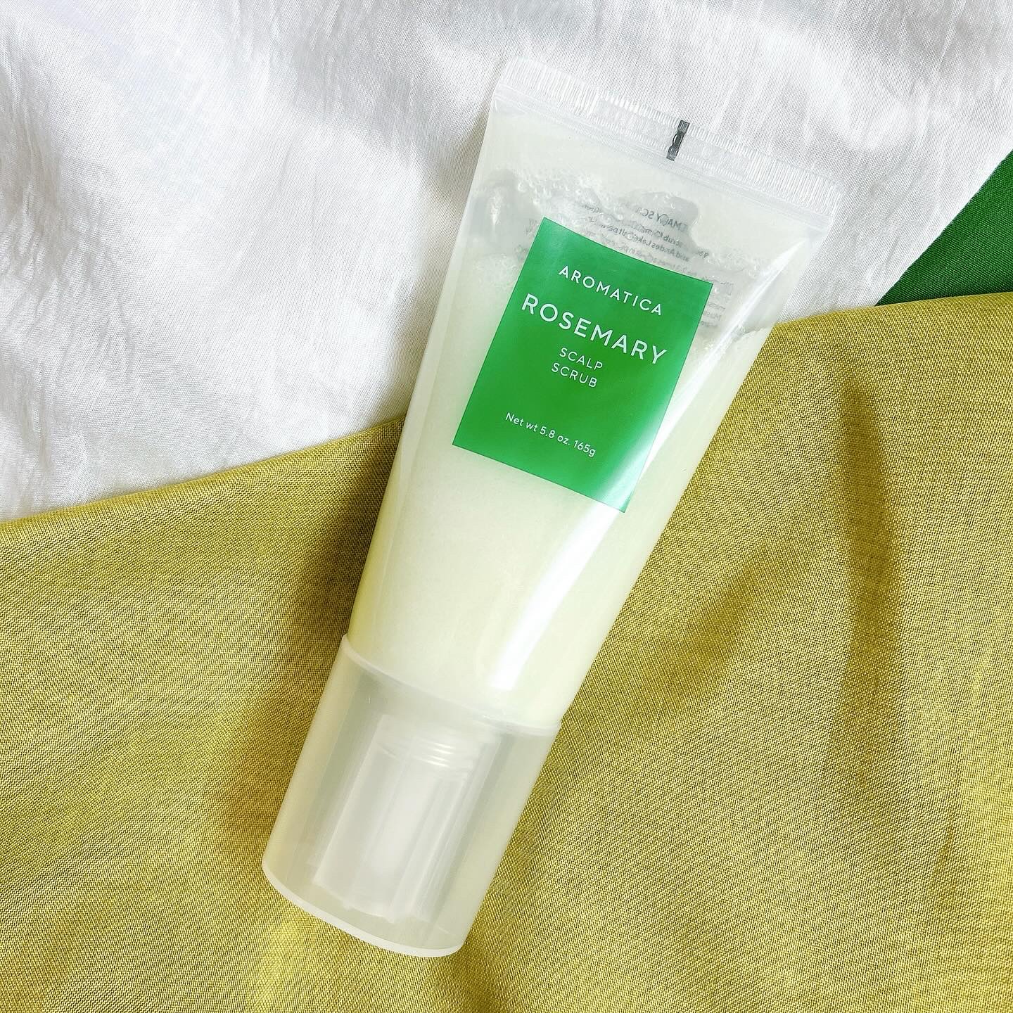 ローズマリー スカルプ スクラブ/AROMATICA/ヘッドスクラブを使ったクチコミ（2枚目）