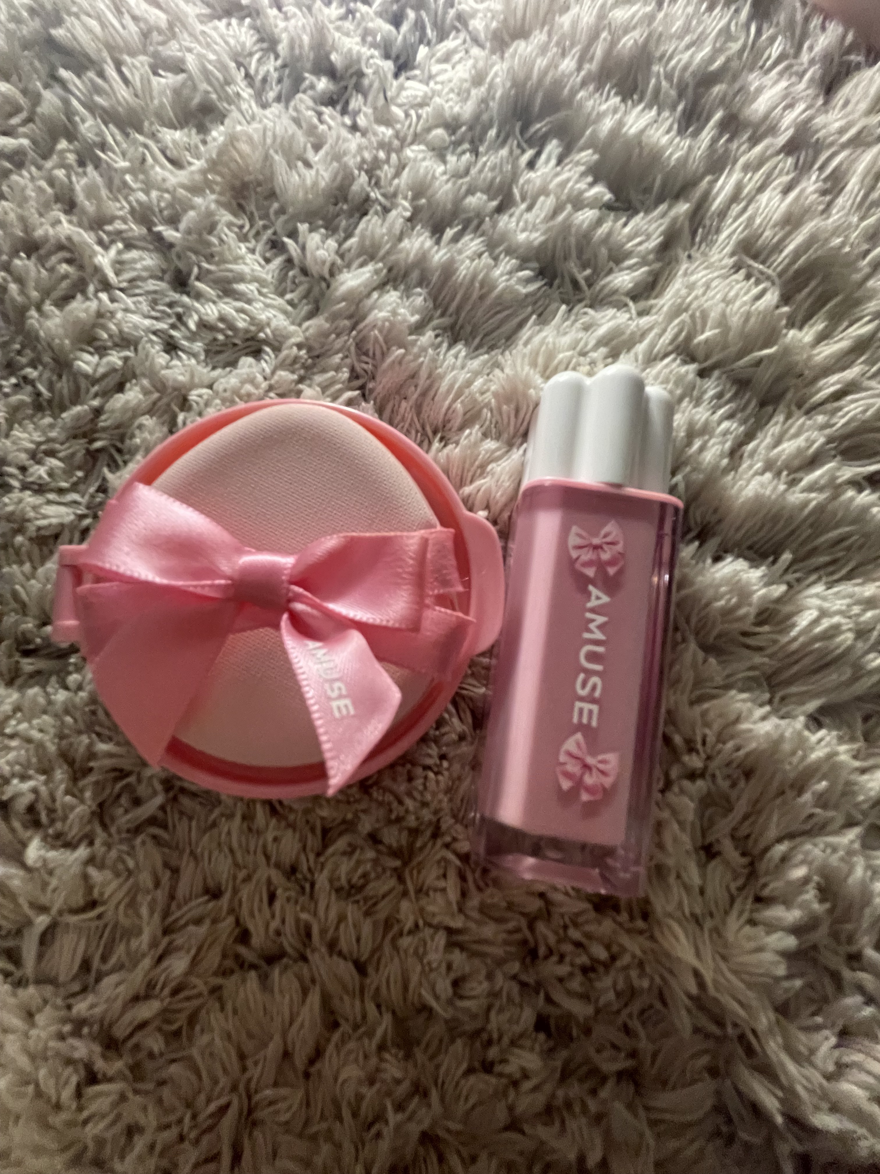 デューティント 東京ローズ（バレリーナ限定エディション）/AMUSE/リップティントを使ったクチコミ（1枚目）