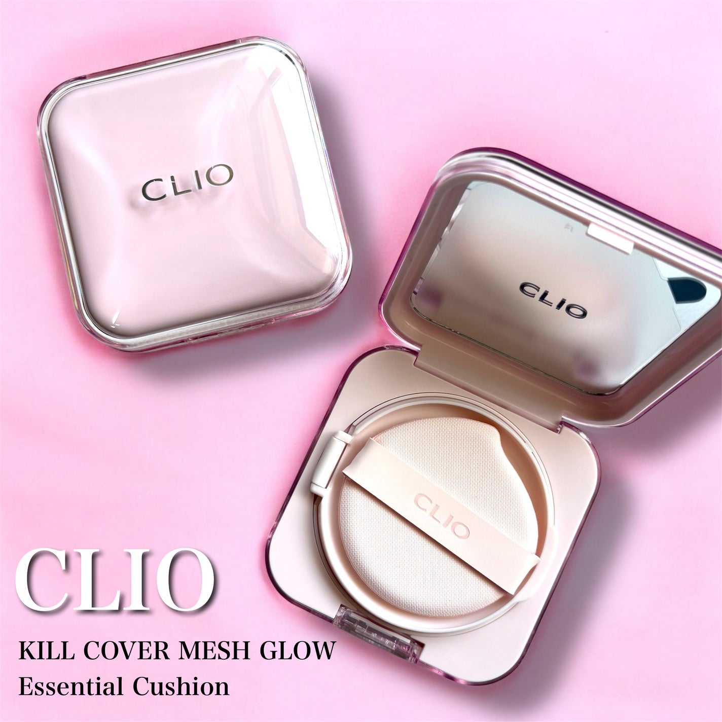 キルカバー メッシュ グロウ エッセンシャル クッション/CLIO/クッションファンデーションを使ったクチコミ(1枚目)