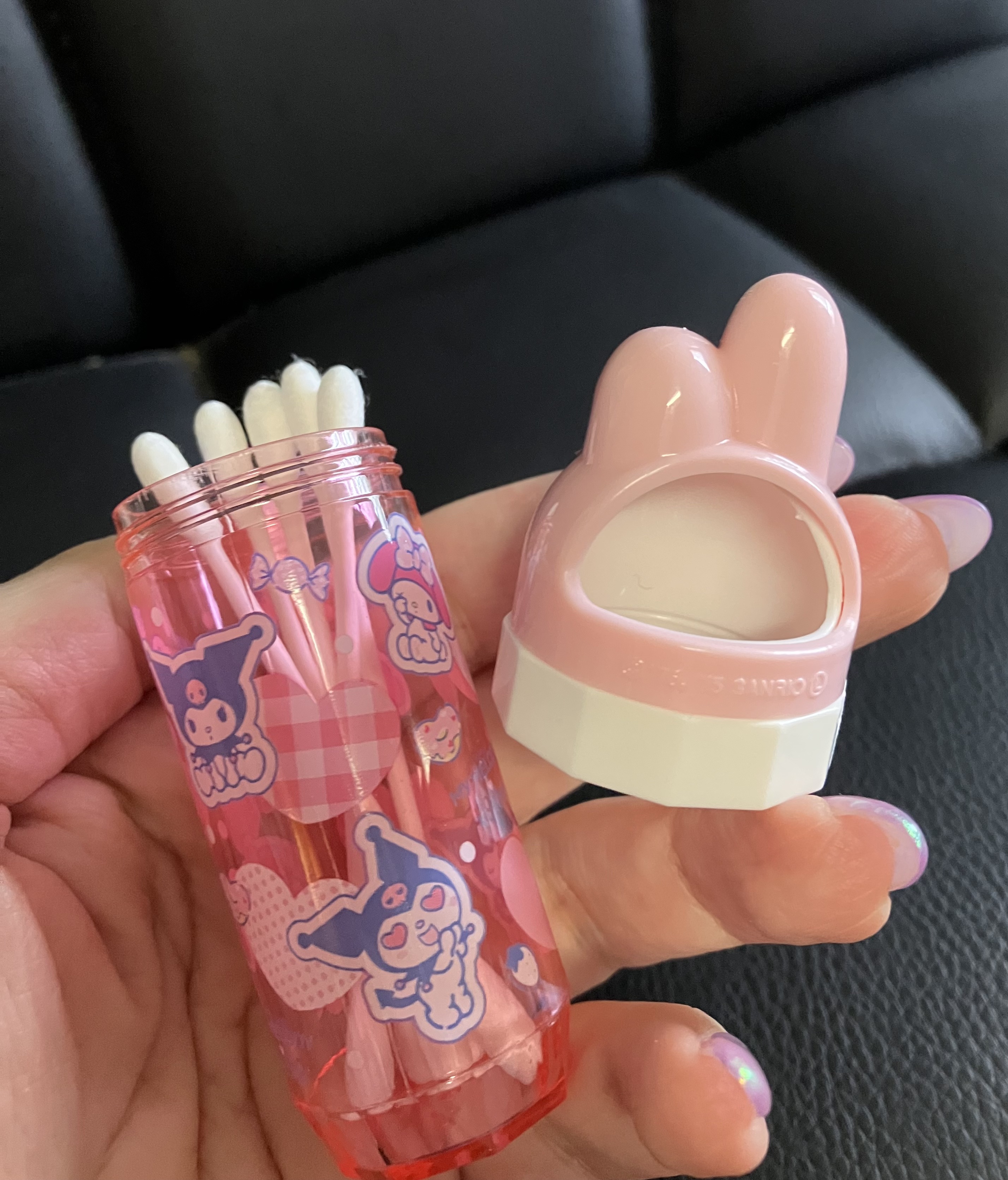 綿棒ケース マイメロディ/セリア/その他化粧小物を使ったクチコミ（2枚目）