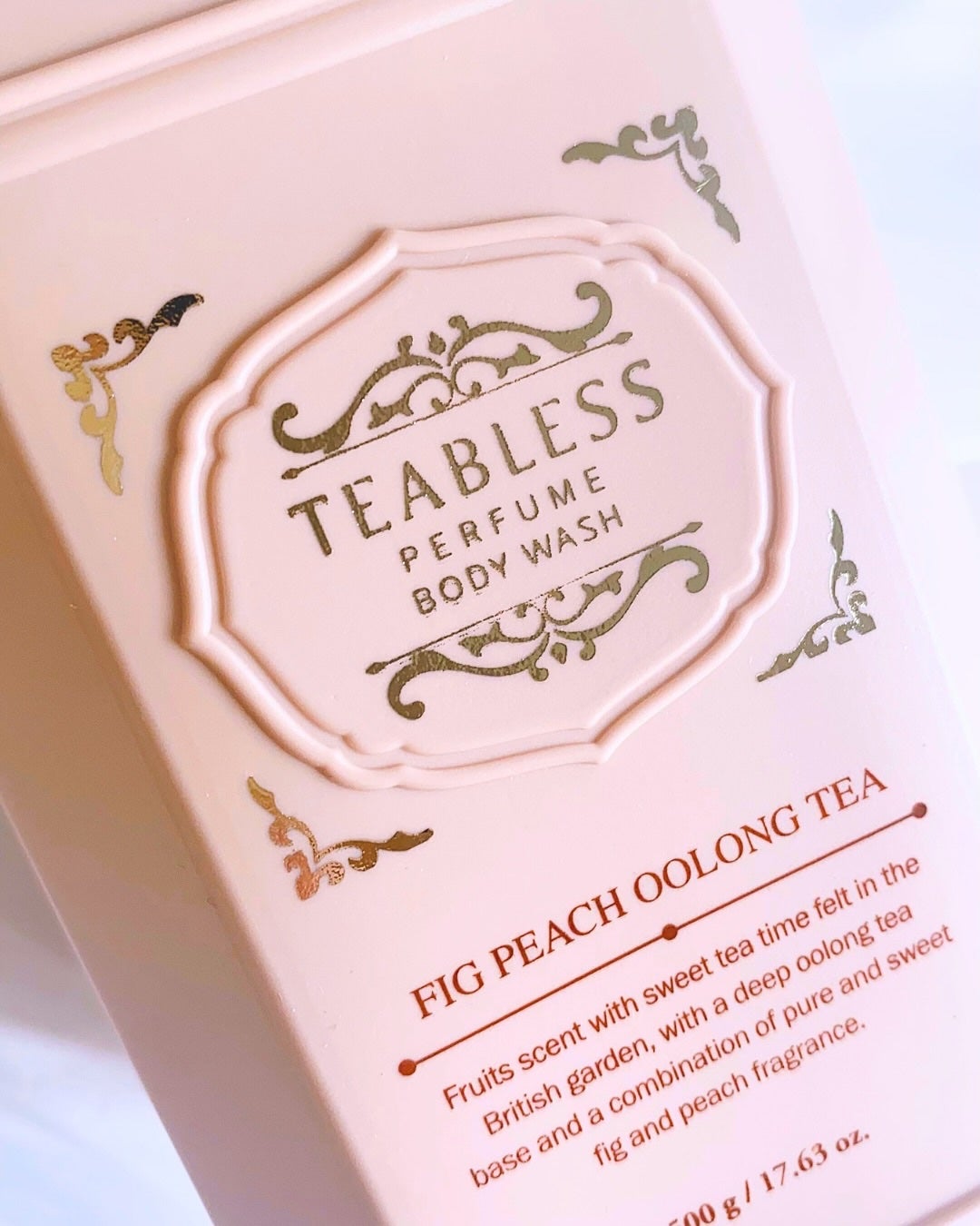 パフュームボディウォッシュ フィグピーチウーロンティー/TEABLESS/ボディソープを使ったクチコミ(3枚目)