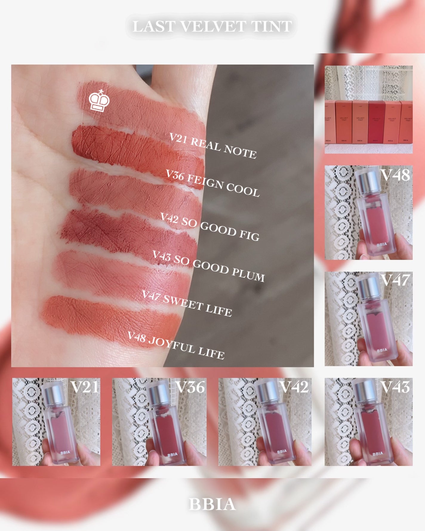 ラストベルベットティント/BBIA/口紅を使ったクチコミ(6枚目)
