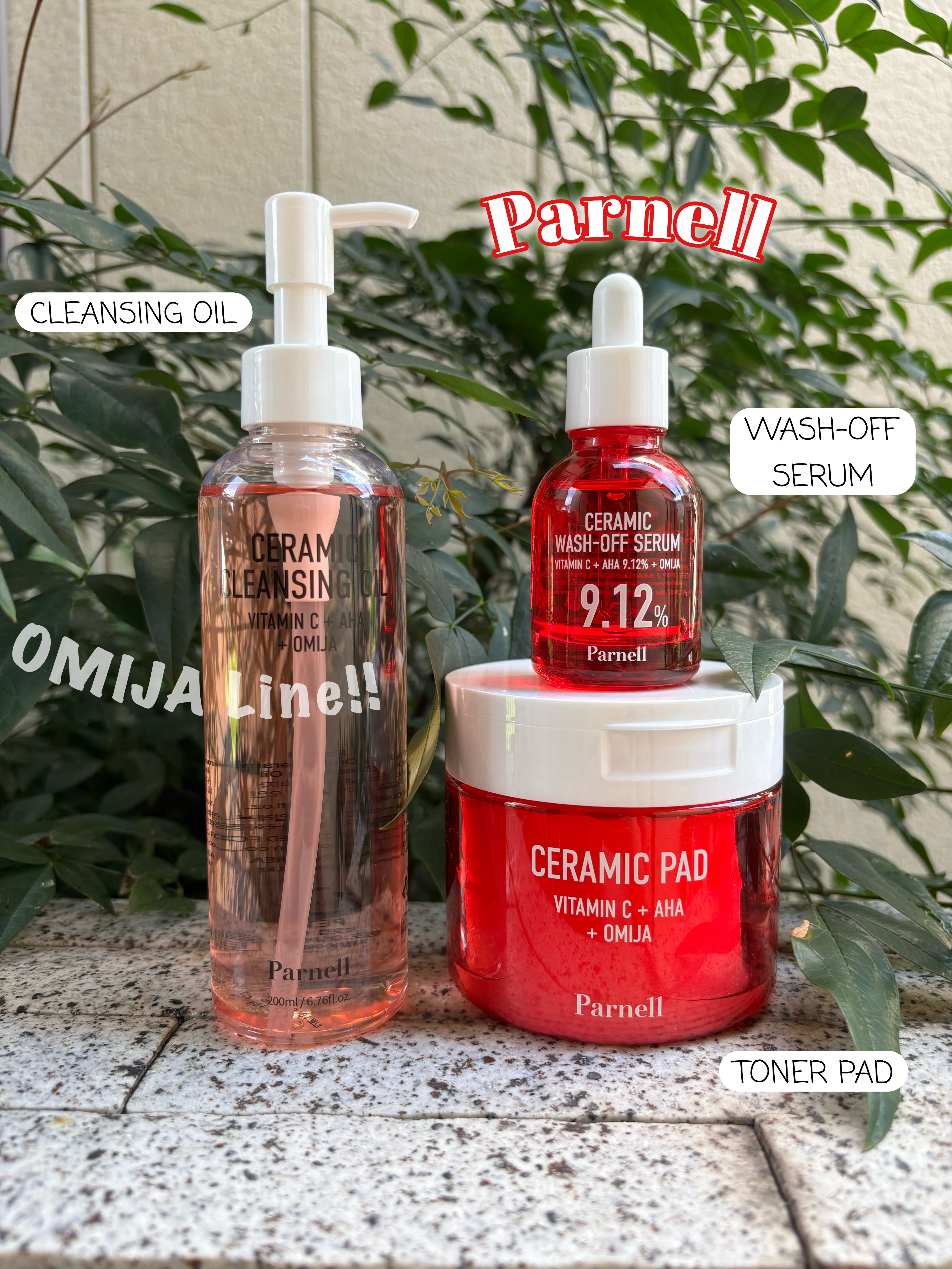 AHA 9.12 オミジャ 陶器肌 ウォッシュオフ セラム/parnell/美容液を使ったクチコミ（2枚目）