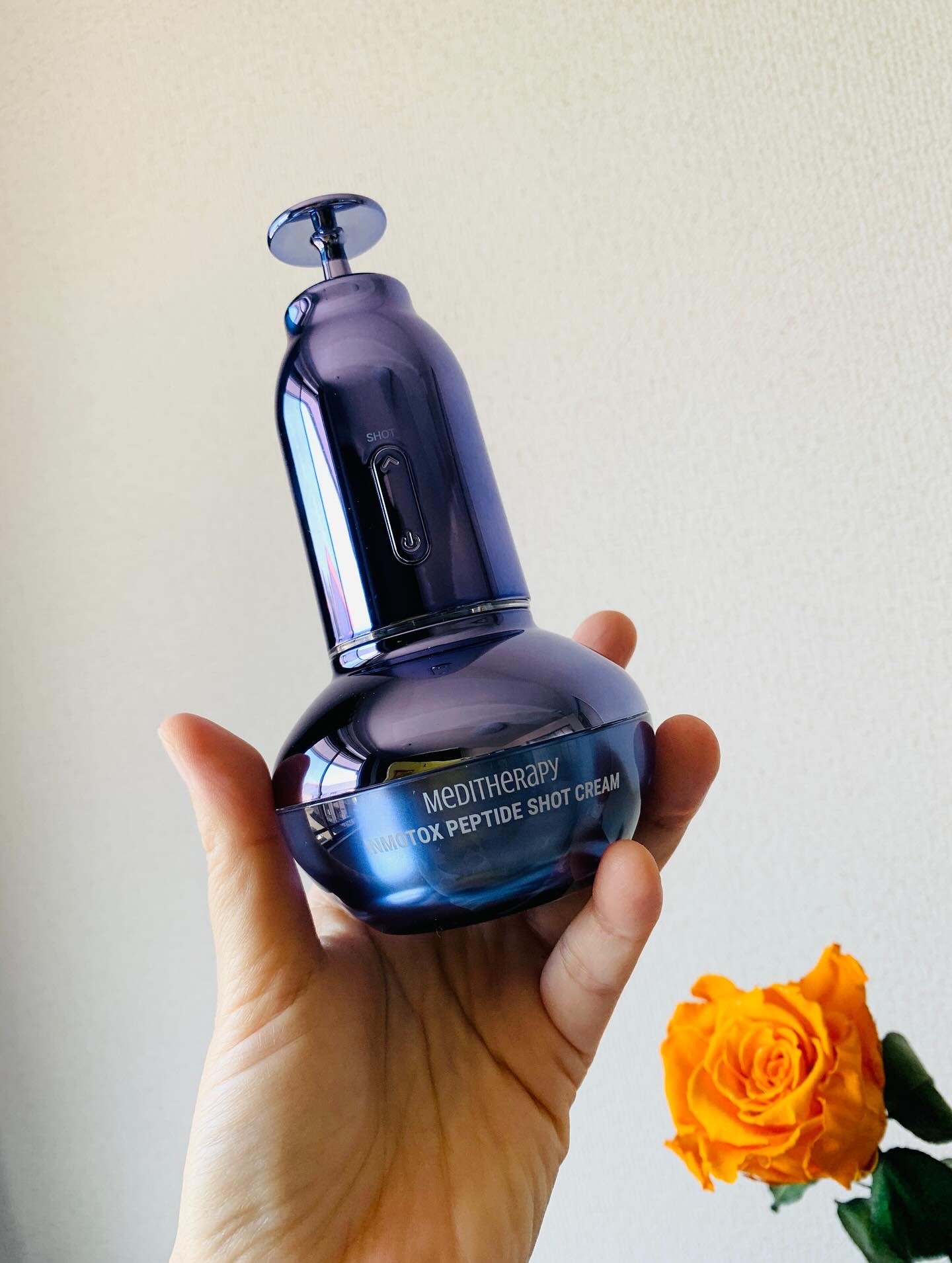 インモトックス小顔リフトアップペプチドショットクリーム＆吸引ジェット/MEDITHERAPY/フェイスクリームを使ったクチコミ（1枚目）
