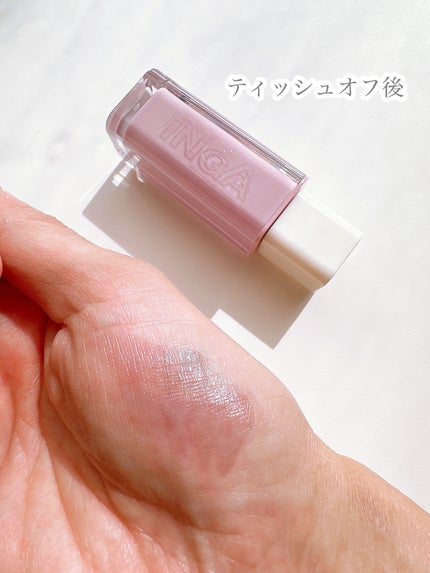ウォーターグローリップティント/INGA/リップティントを使ったクチコミ(6枚目)