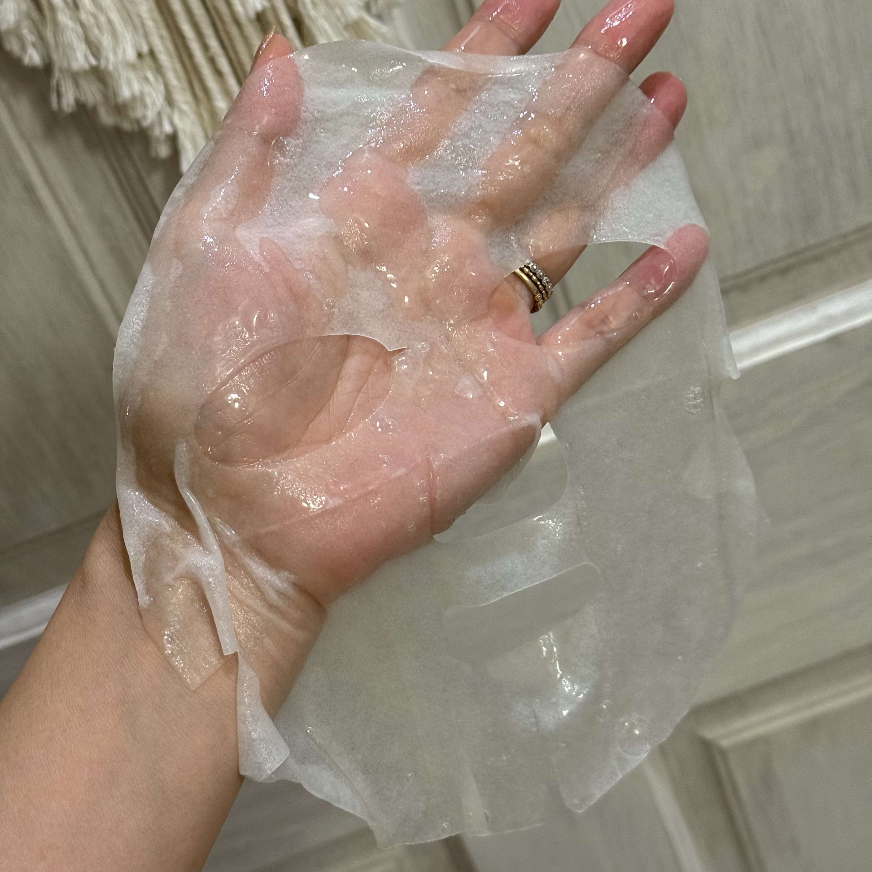 ティーツリー エッセンシャルマスクカーミングモイスチャー/MEDIHEAL/シートマスク・パックを使ったクチコミ（3枚目）